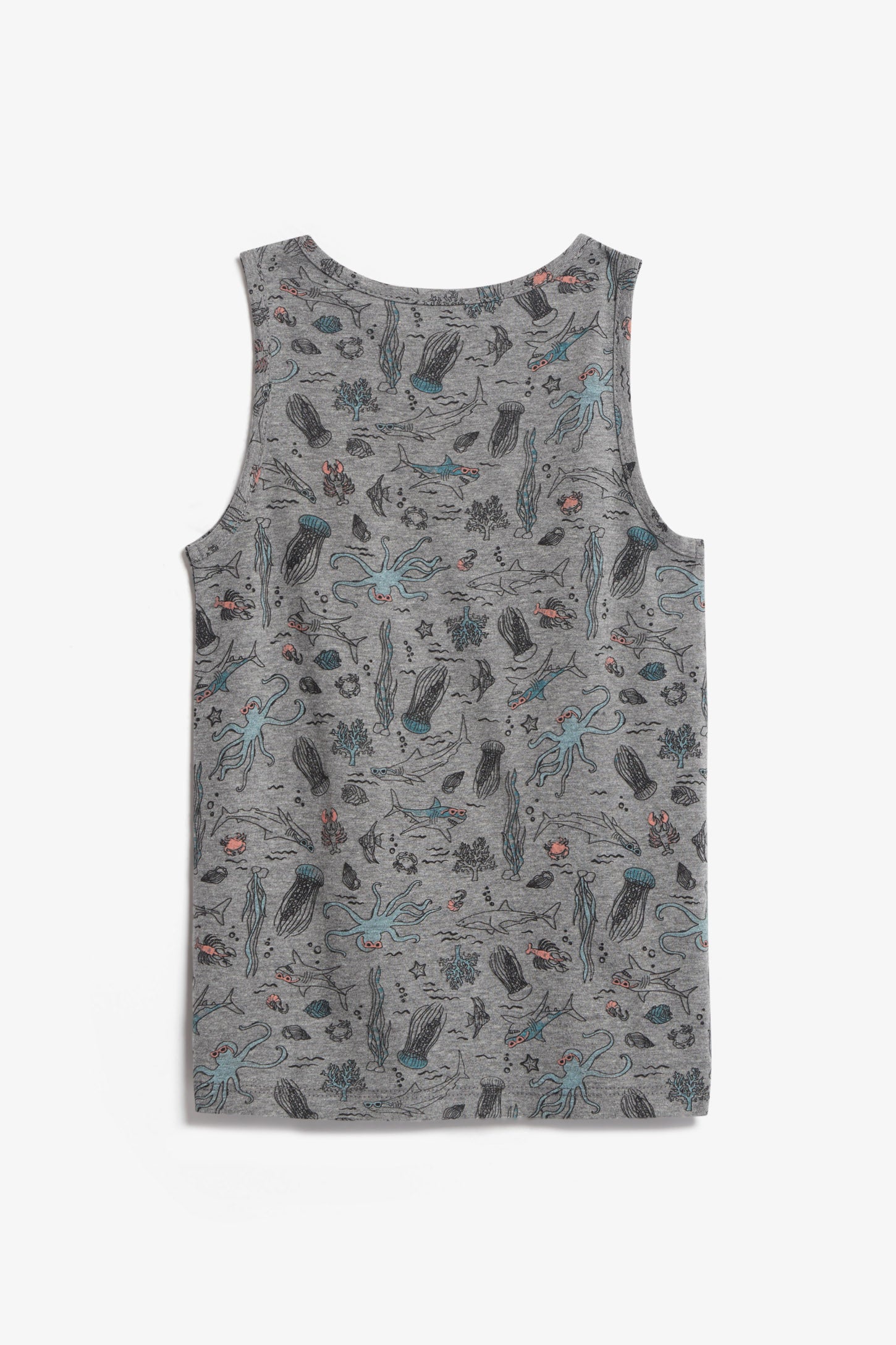 Camisole imprimée en coton, 2/20$ - Enfant garçon && GRIS MULTI