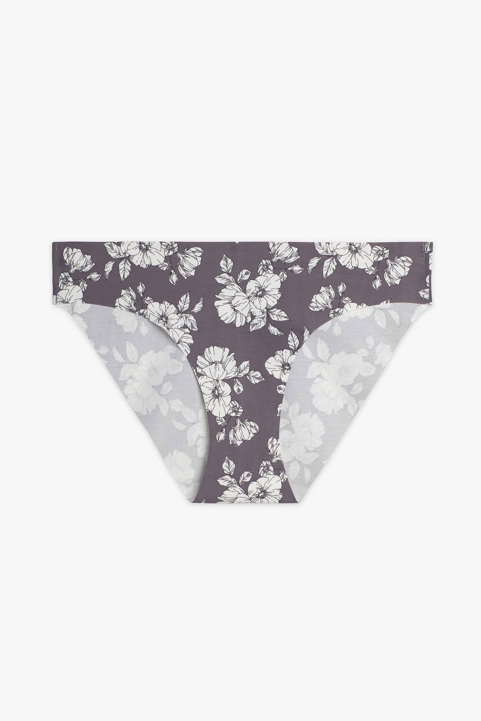 Culotte coupe bikini - Femme && CHARBON