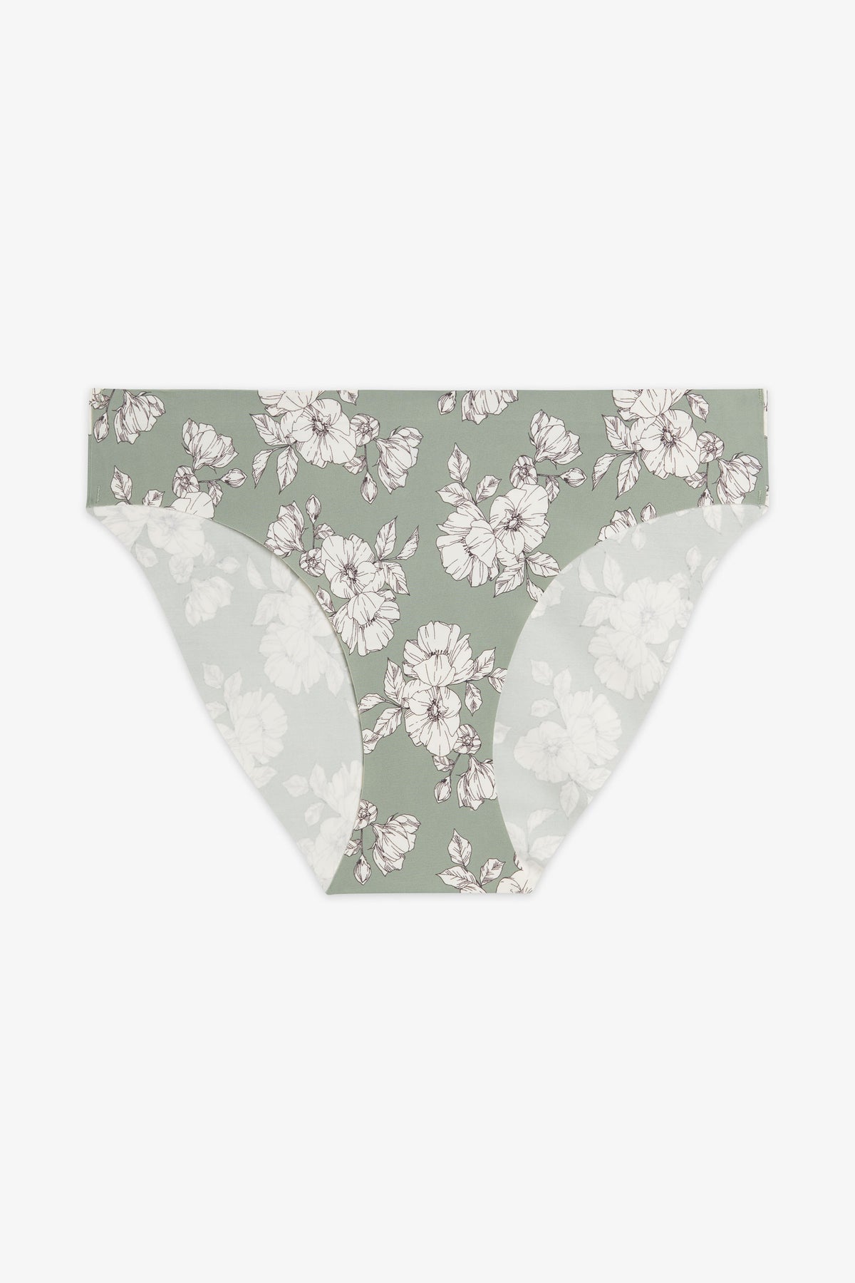 Culotte coupe bikini - Femme && SAUGE