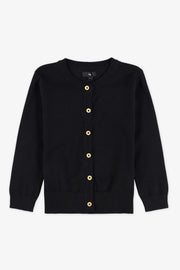 Cardigan en tricot - Bébé fille && NOIR