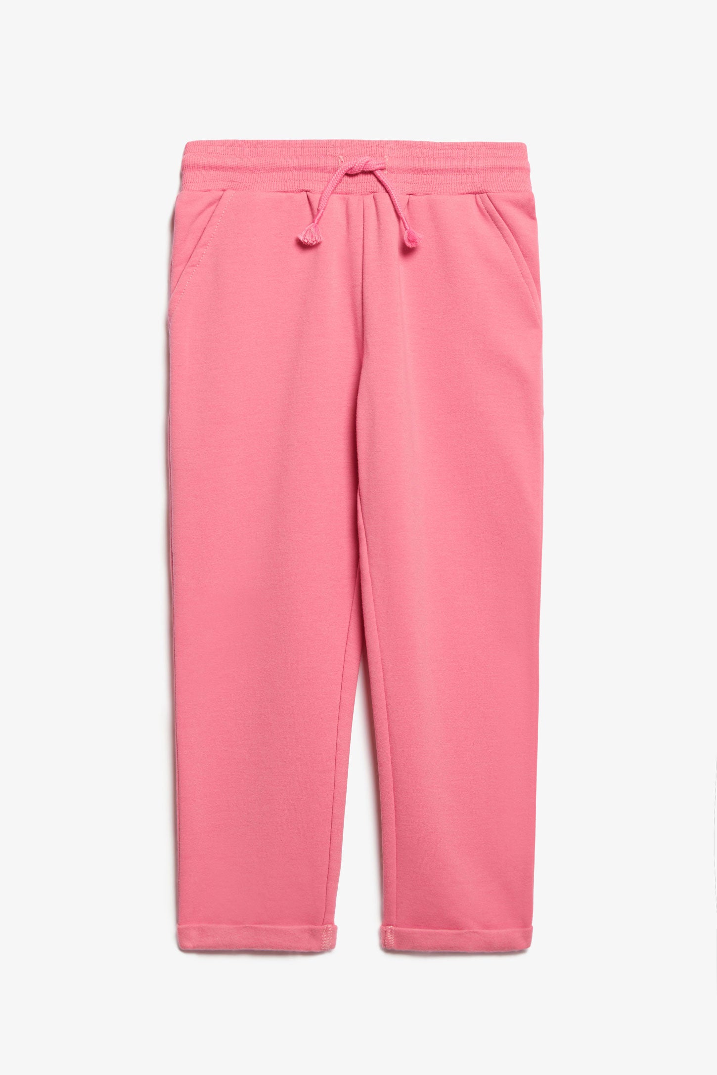 Pantalon coton ouaté - Enfant fille && ROSE