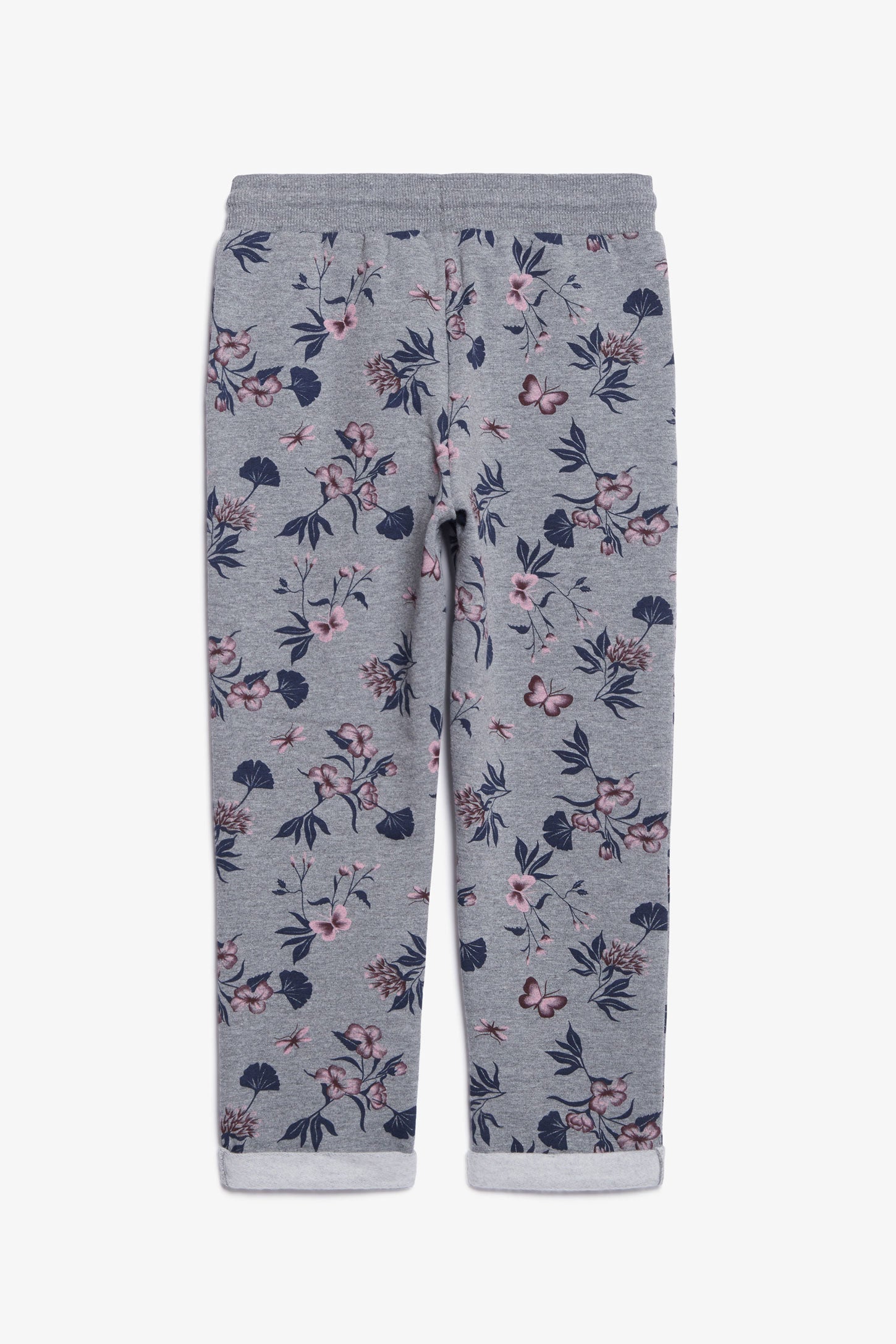 Pantalon coton ouaté - Enfant fille && GRIS MULTI