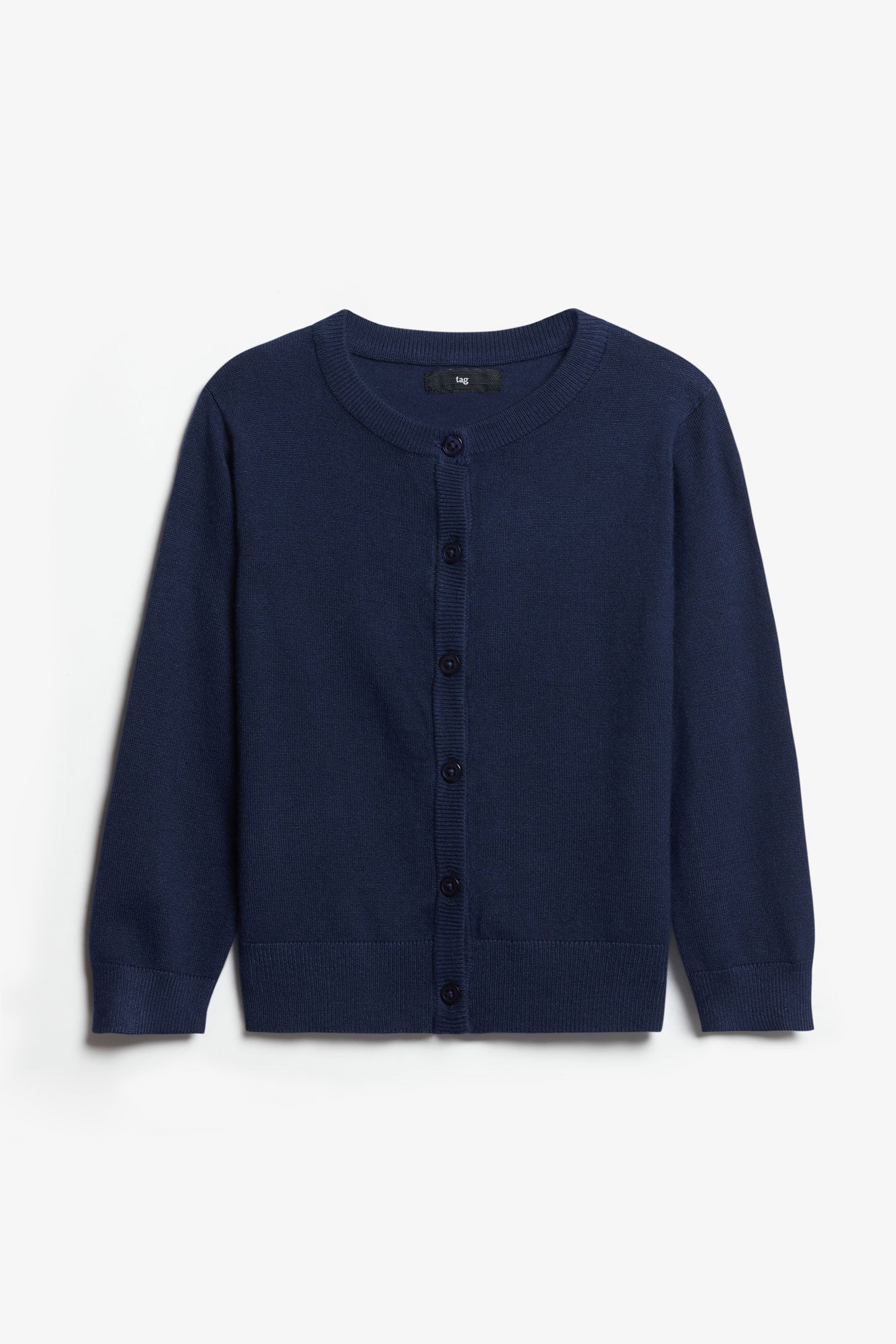 Cardigan en tricot - Bébé fille && BLEU MARINE