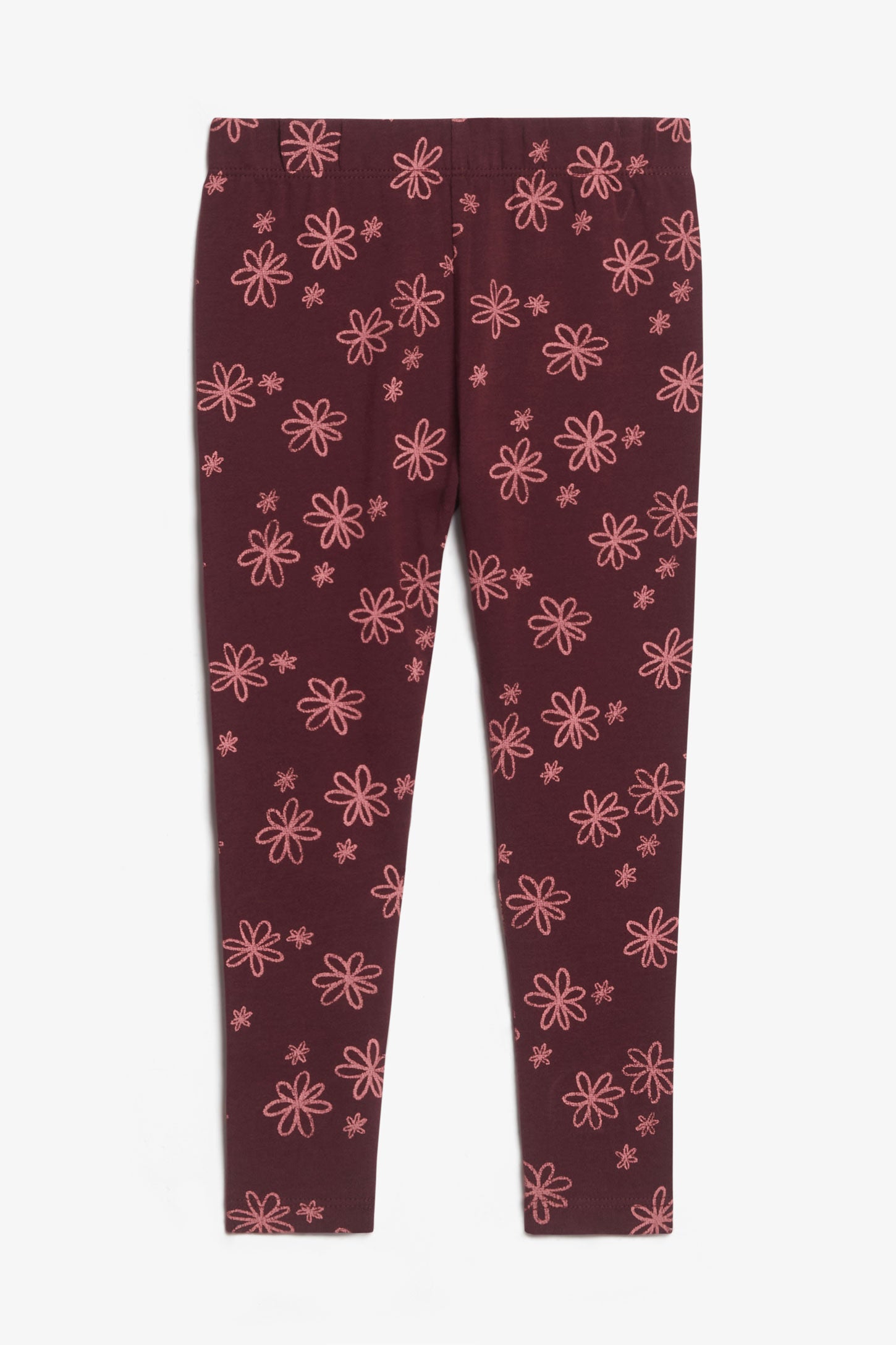 Legging imprimé en coton, 2T-3T, 2/20$ - Bébé fille && BOURGOGNE MULTI