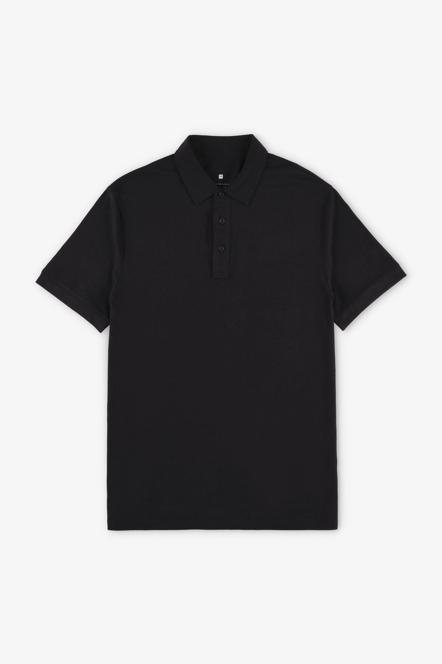 Prix pop, Polo manches courtes en coton - Homme && NOIR