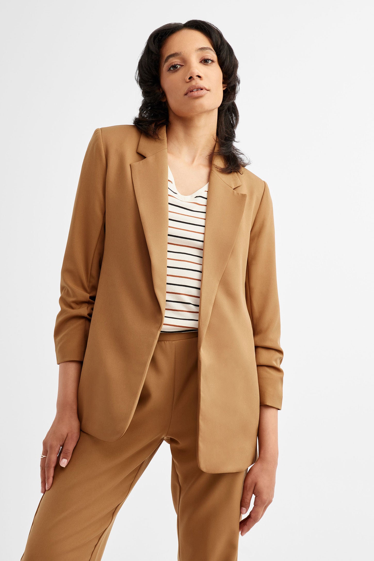 Veston manches 3/4 - Femme && BEIGE