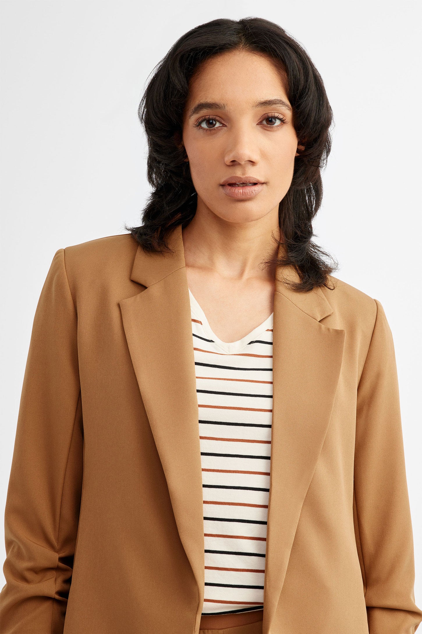 Veston manches 3/4 - Femme && BEIGE