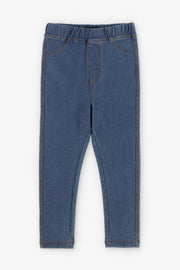 Jegging à enfiler – Bébé fille 2T-3T
 && BLEU MOYEN