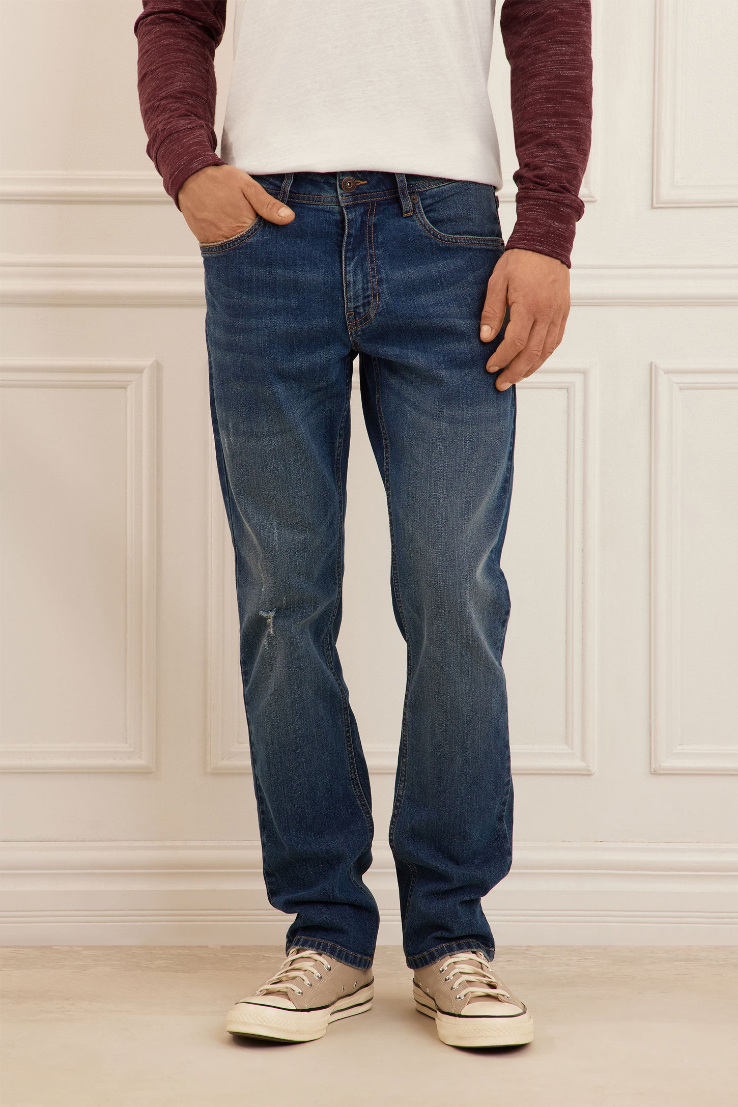 Jeans best sale homme aubainerie