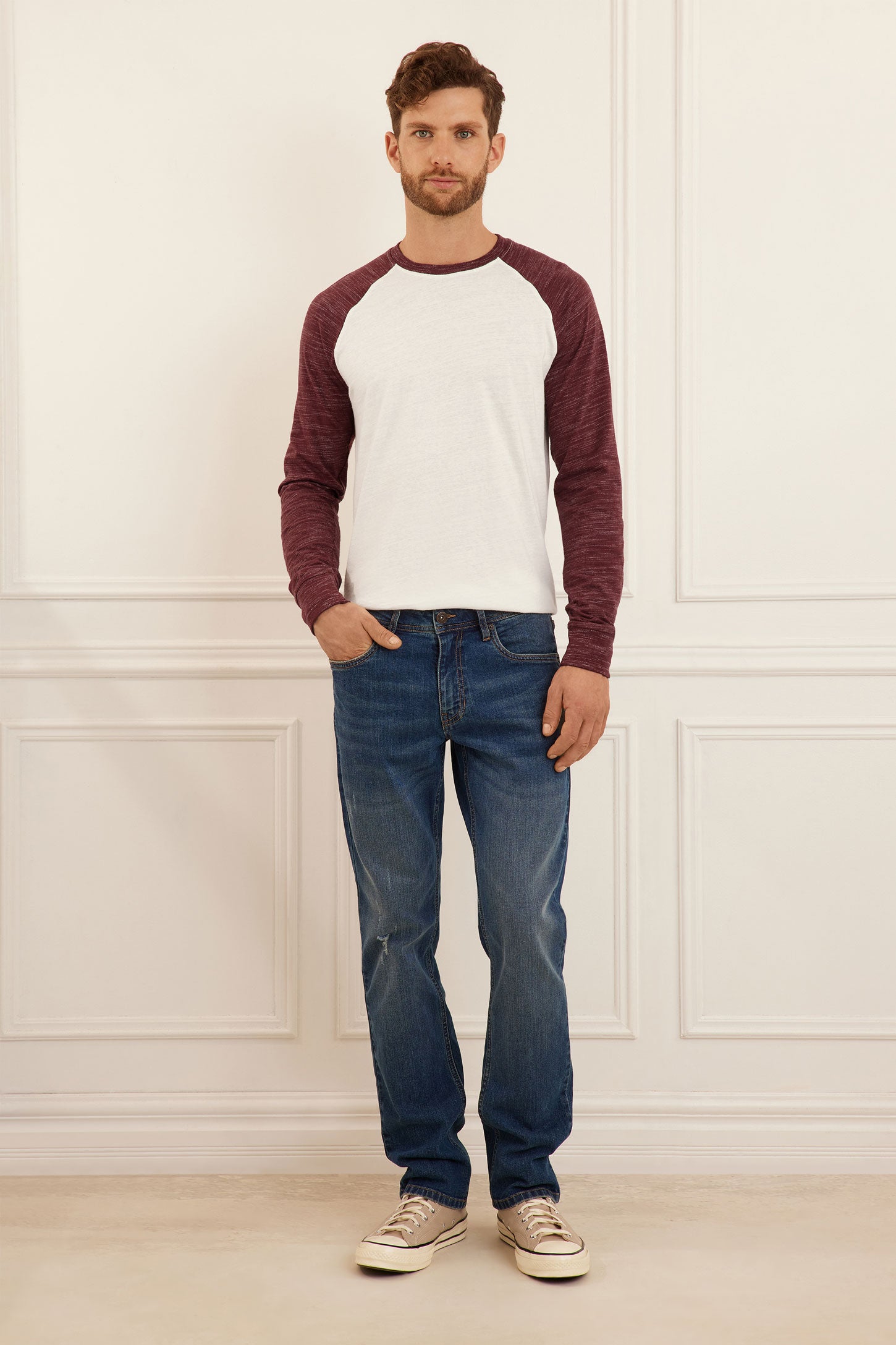 Jeans coupe droite online homme