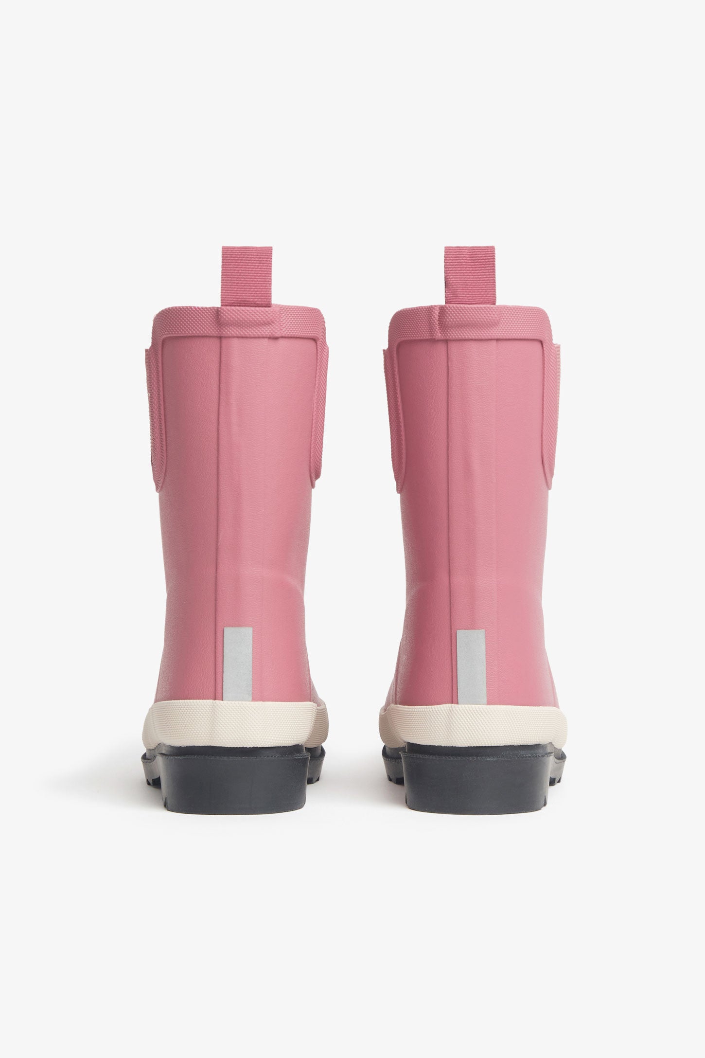 Bottes de pluie Chelsea doublées en sherpa BM - Enfant fille && ROSE