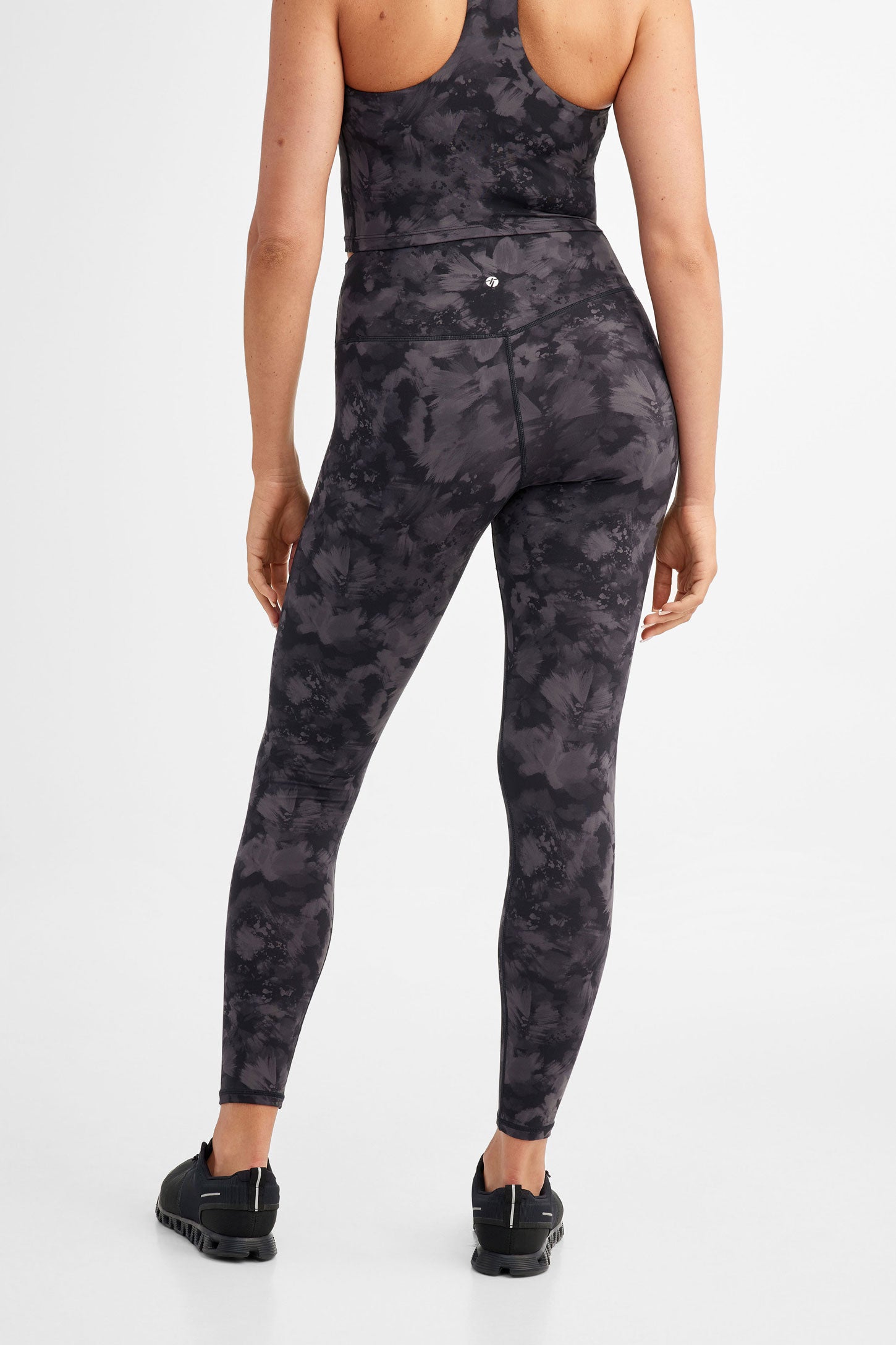 Legging taille haute athlétique - Femme && COMBO NOIR