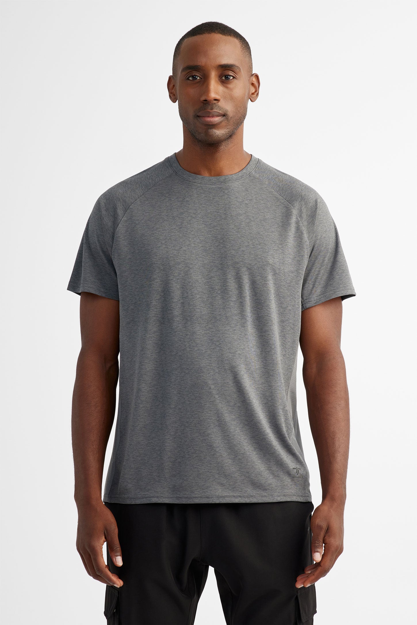 T-shirt athlétique - Homme && GRIS FONCE