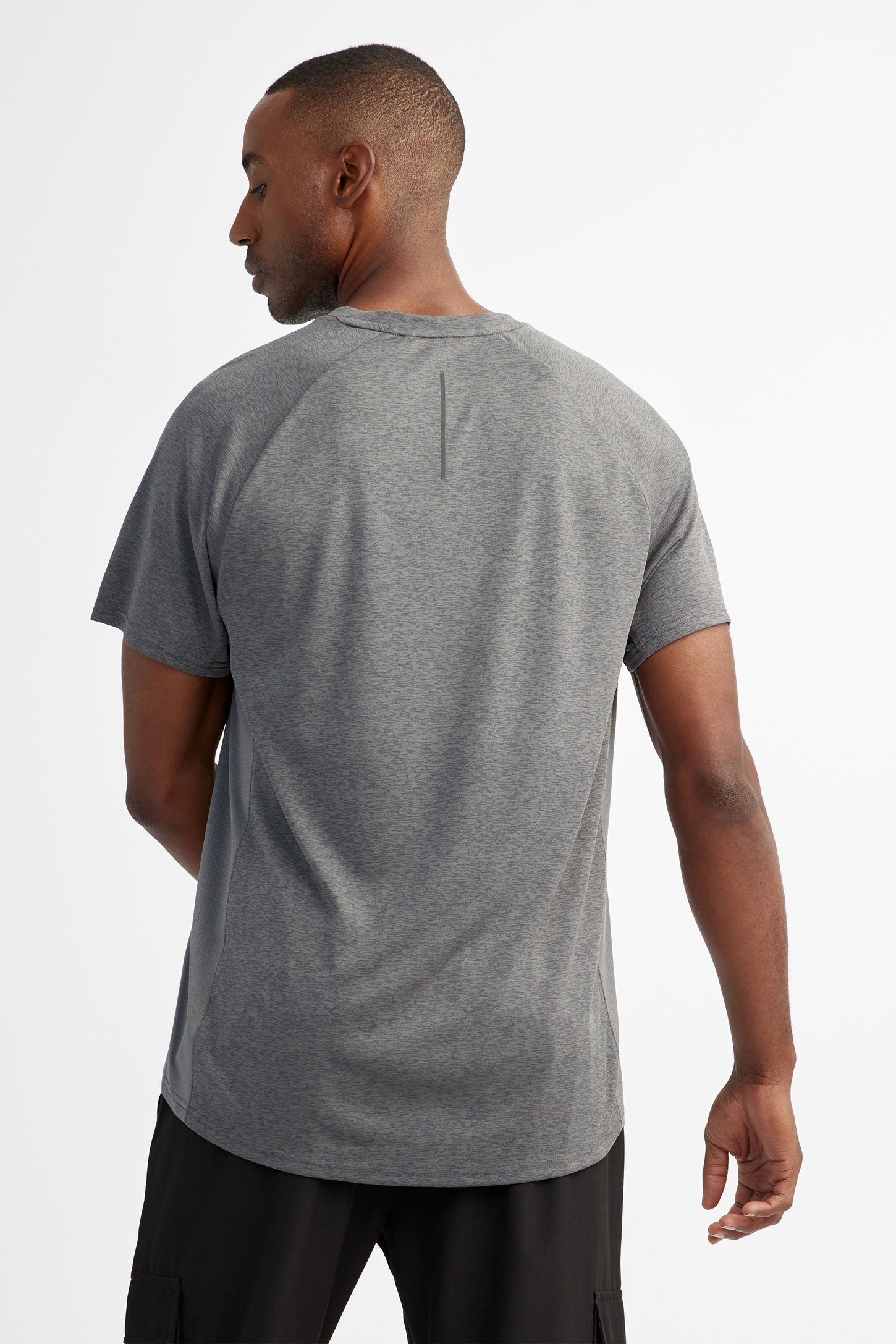 T-shirt athlétique - Homme && GRIS FONCE