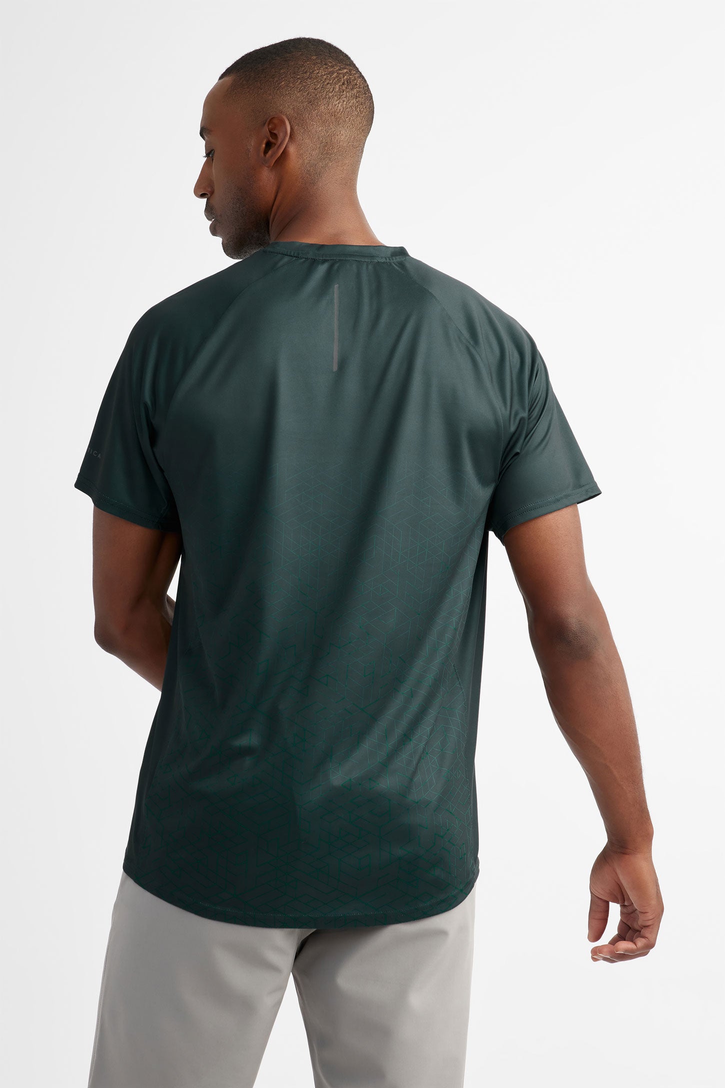 T-shirt athlétique - Homme && VERT FONCE