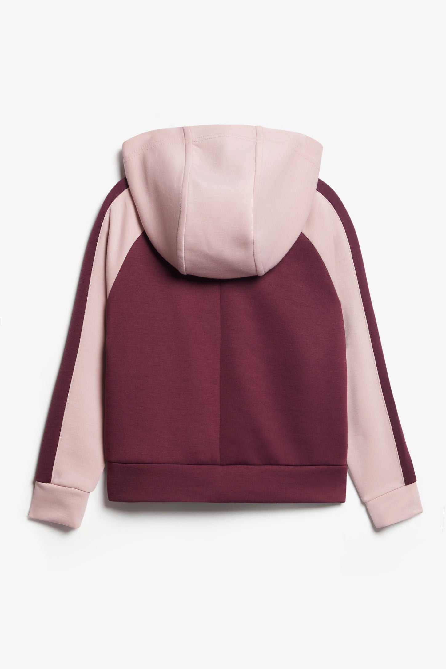 Veste à capuchon athlétique - Enfant fille && ROSE PALE