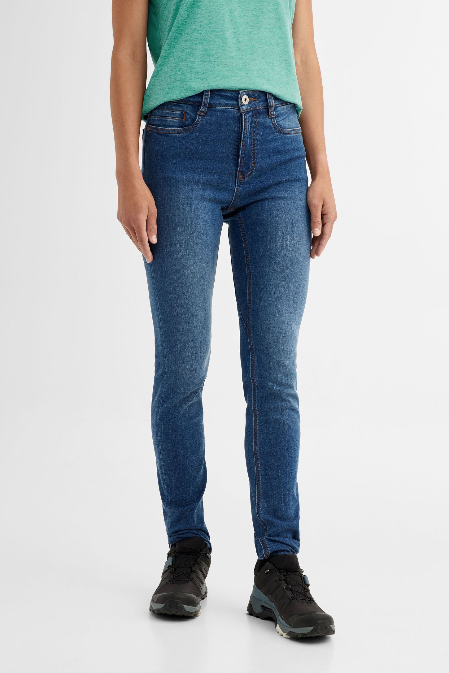 Jeans thermal extensible BM - Femme && DENIM