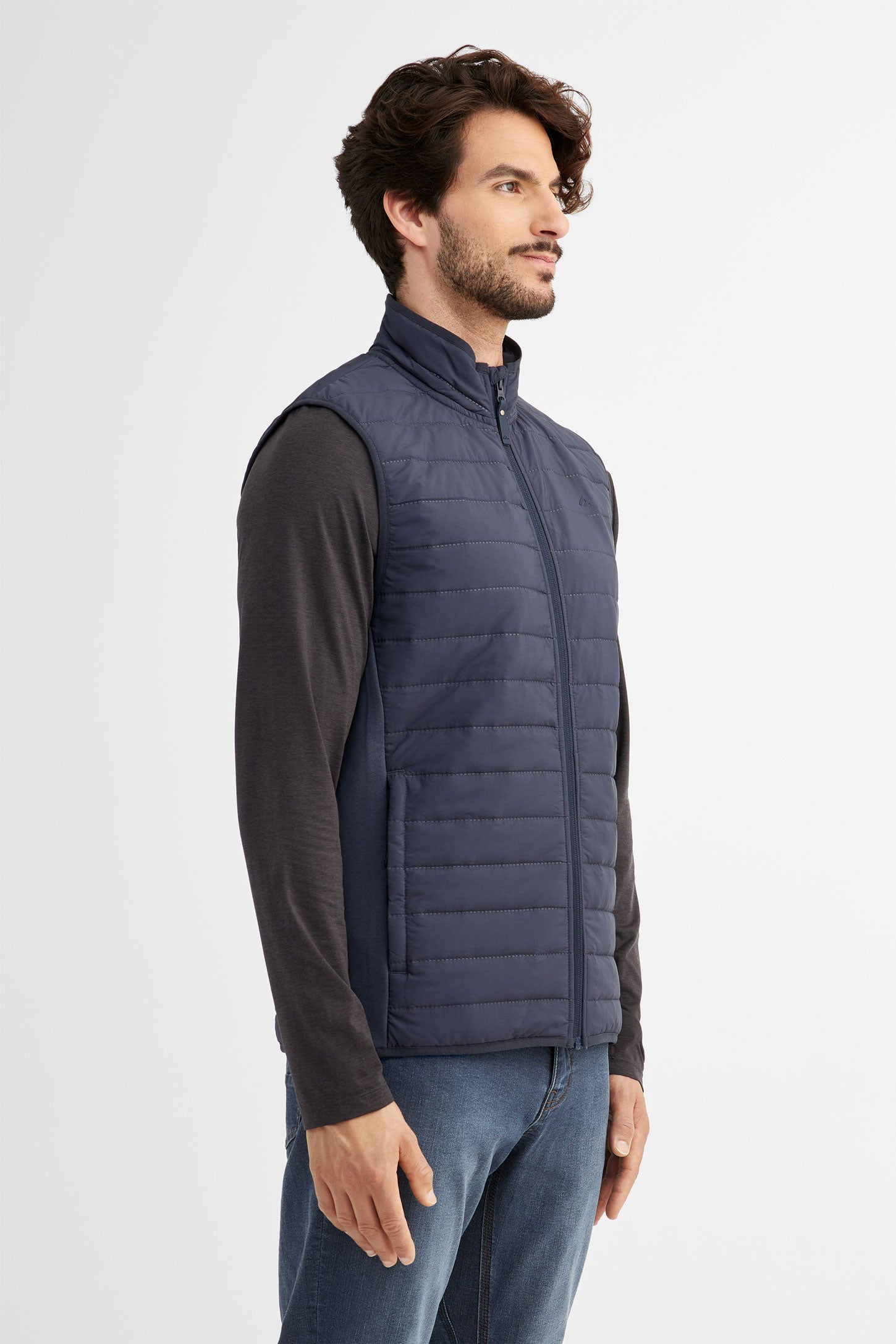 Veste matelassée sans manches BM - Homme && MARIN