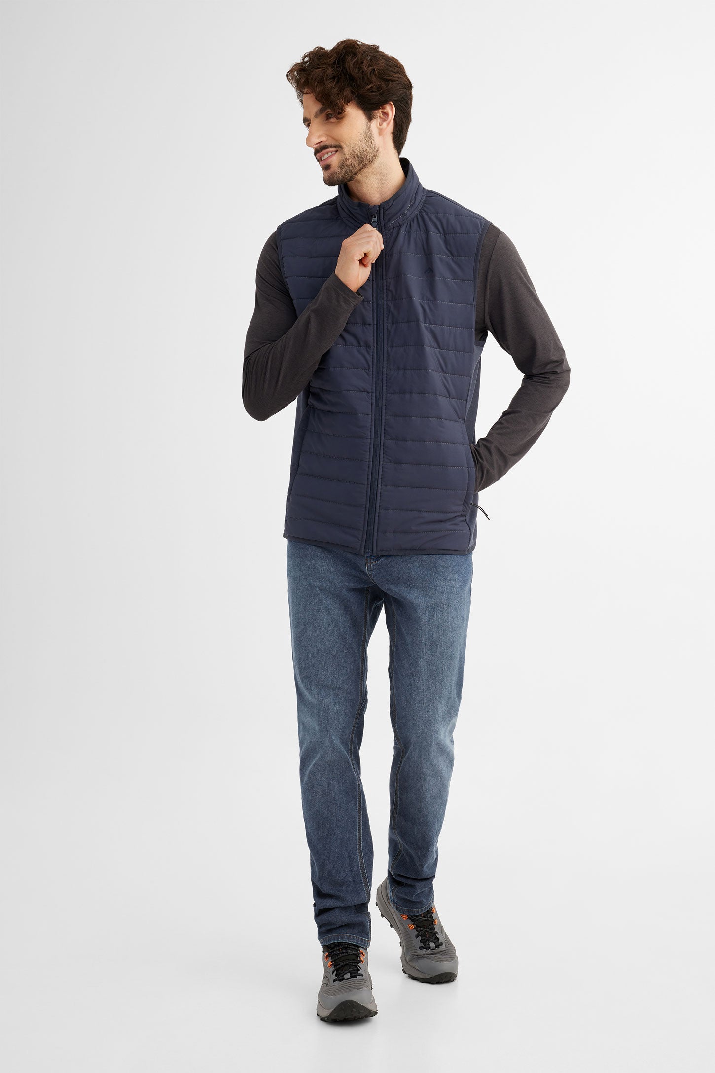 Veste matelassée sans manches BM - Homme && MARIN