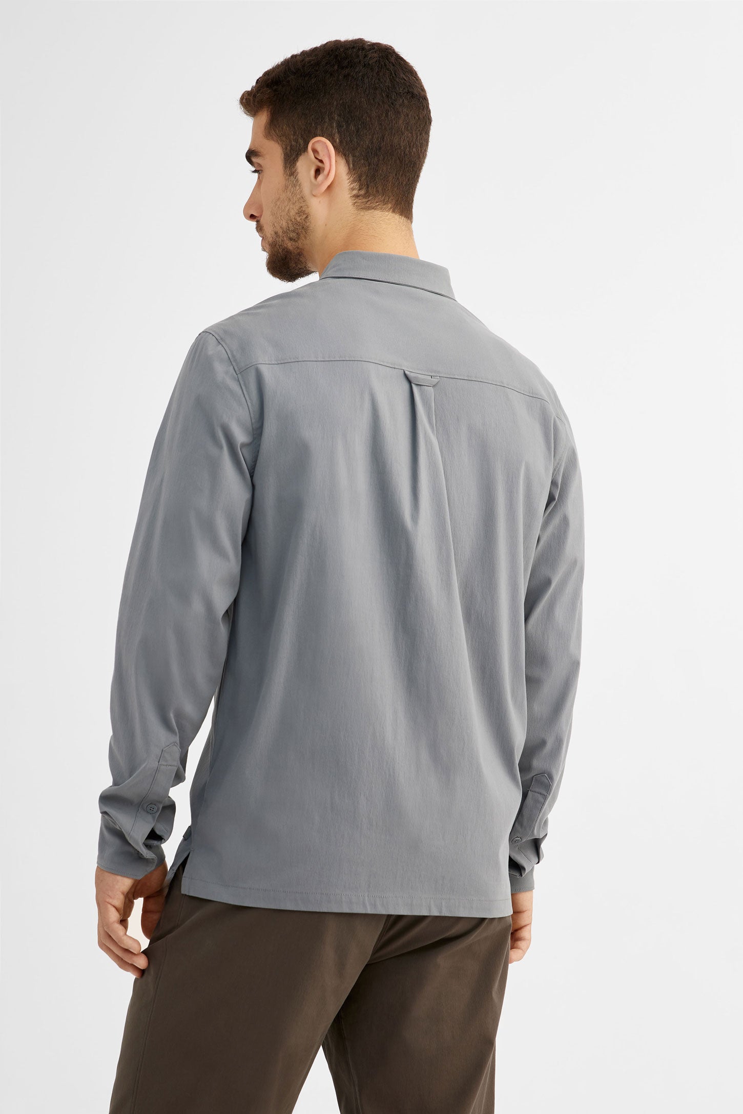 Chemise extensible résistante à l'eau BM - Homme && GRIS