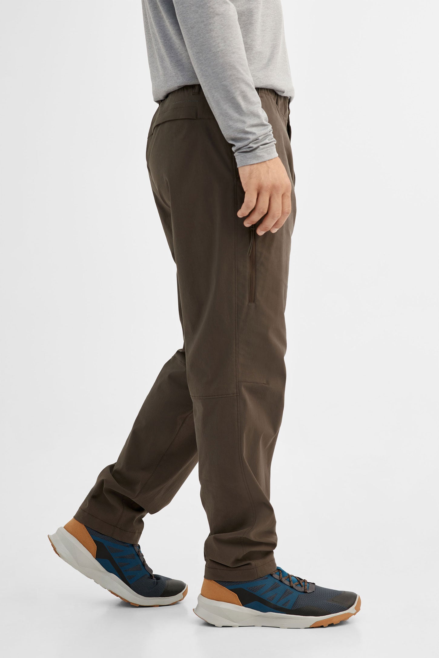 Pantalon extensible résistant à l'eau BM - Homme && OLIVE