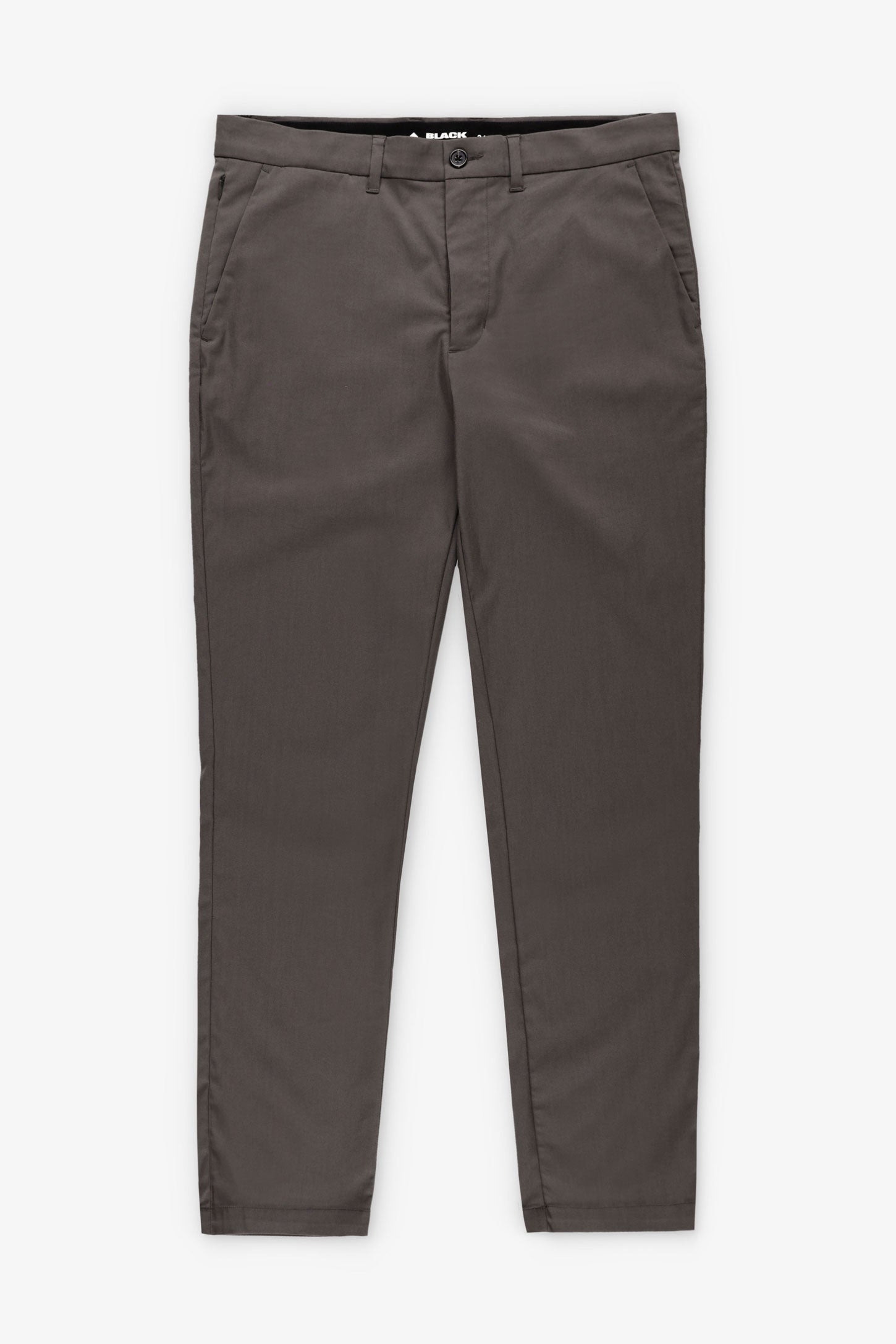 Pantalon Chino coupe fuselée en twill BM - Homme && GRIS