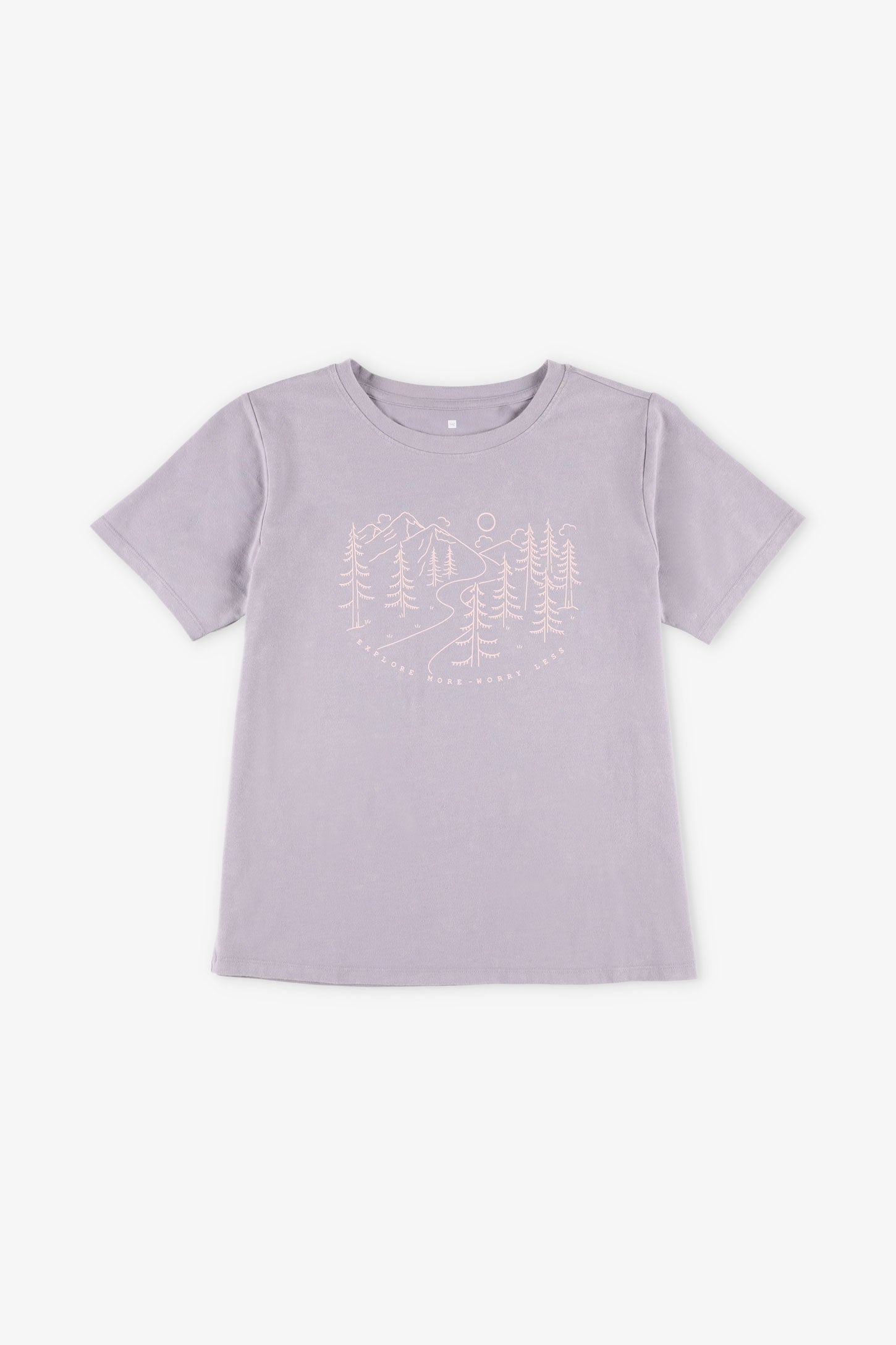 T-shirt pyjama imprimé en coton - Femme && LILAS