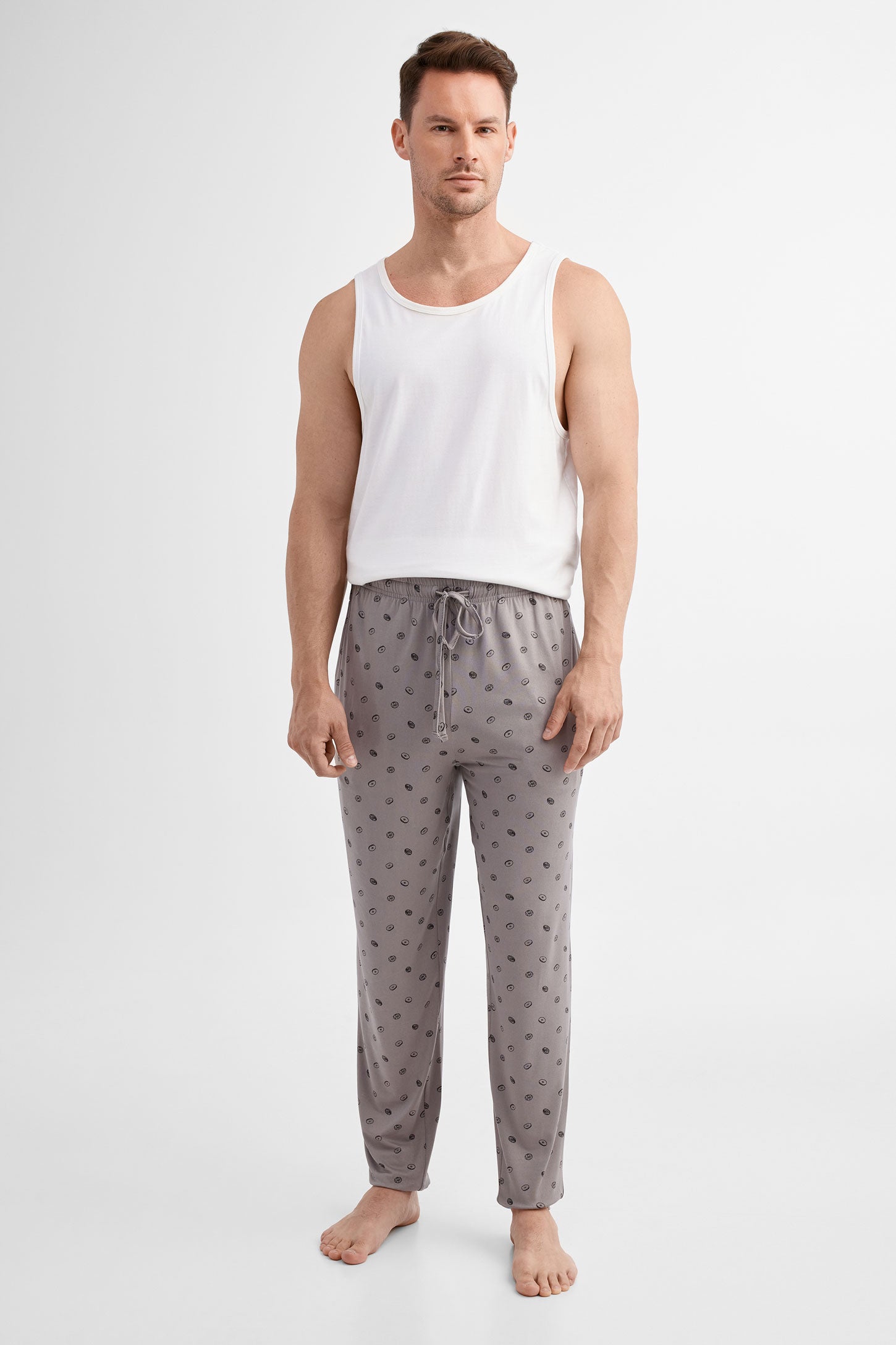 Duos futés, Pantalon pyjama en Moss, 2/50$ - Homme && GRIS MULTI