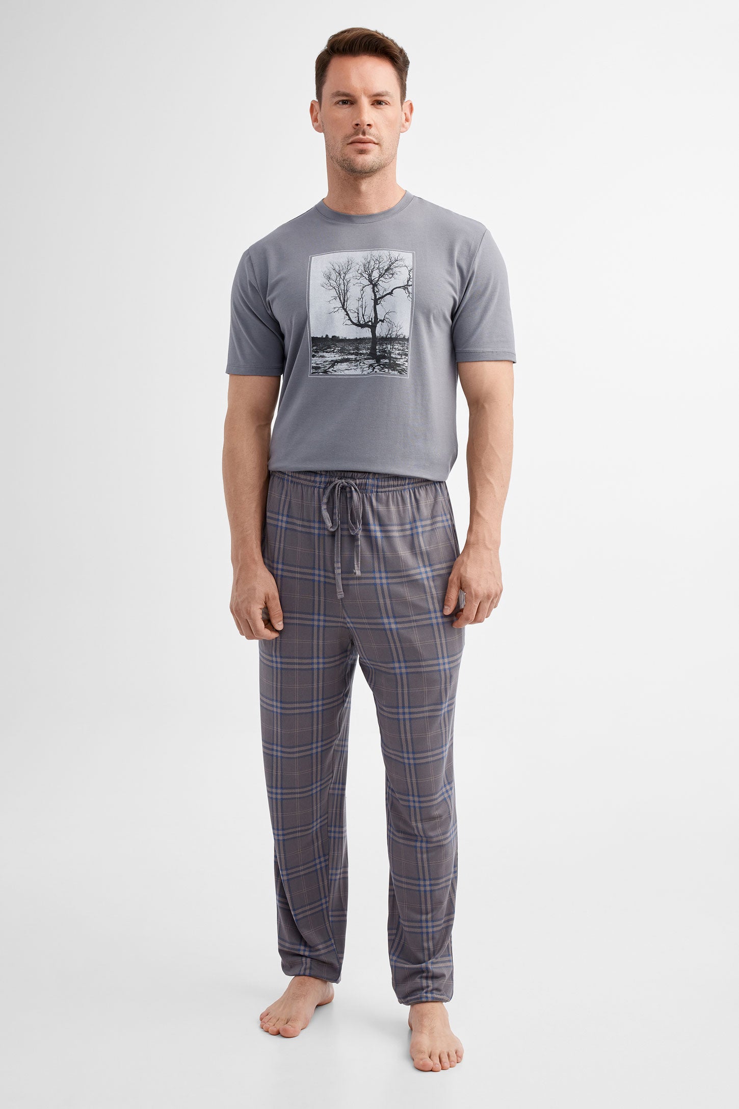 Duos futés, Pantalon pyjama en Moss, 2/50$ - Homme && CHARBON/MULTI