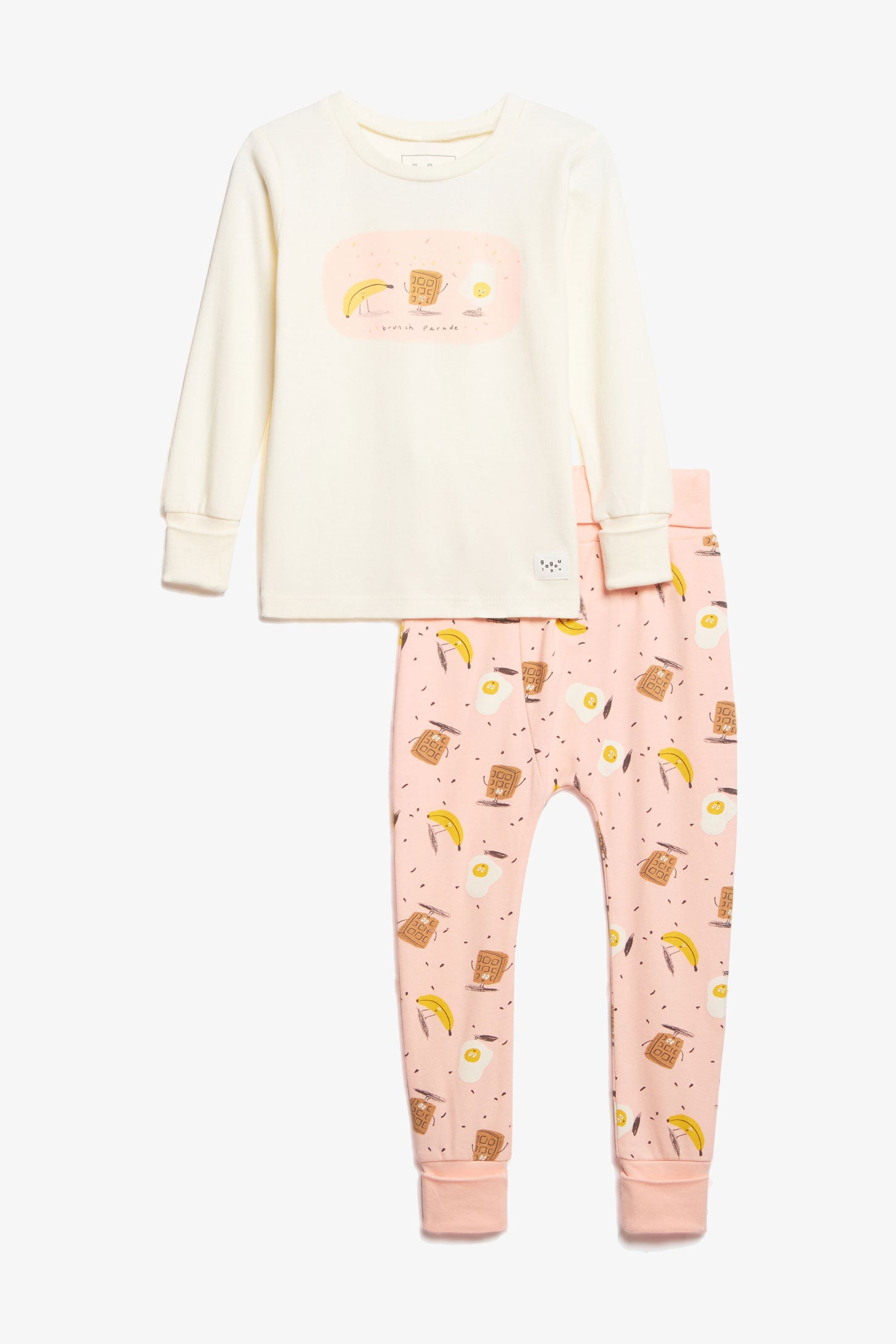 2 piece organic cotton pajamas 2T 3T Baby girl