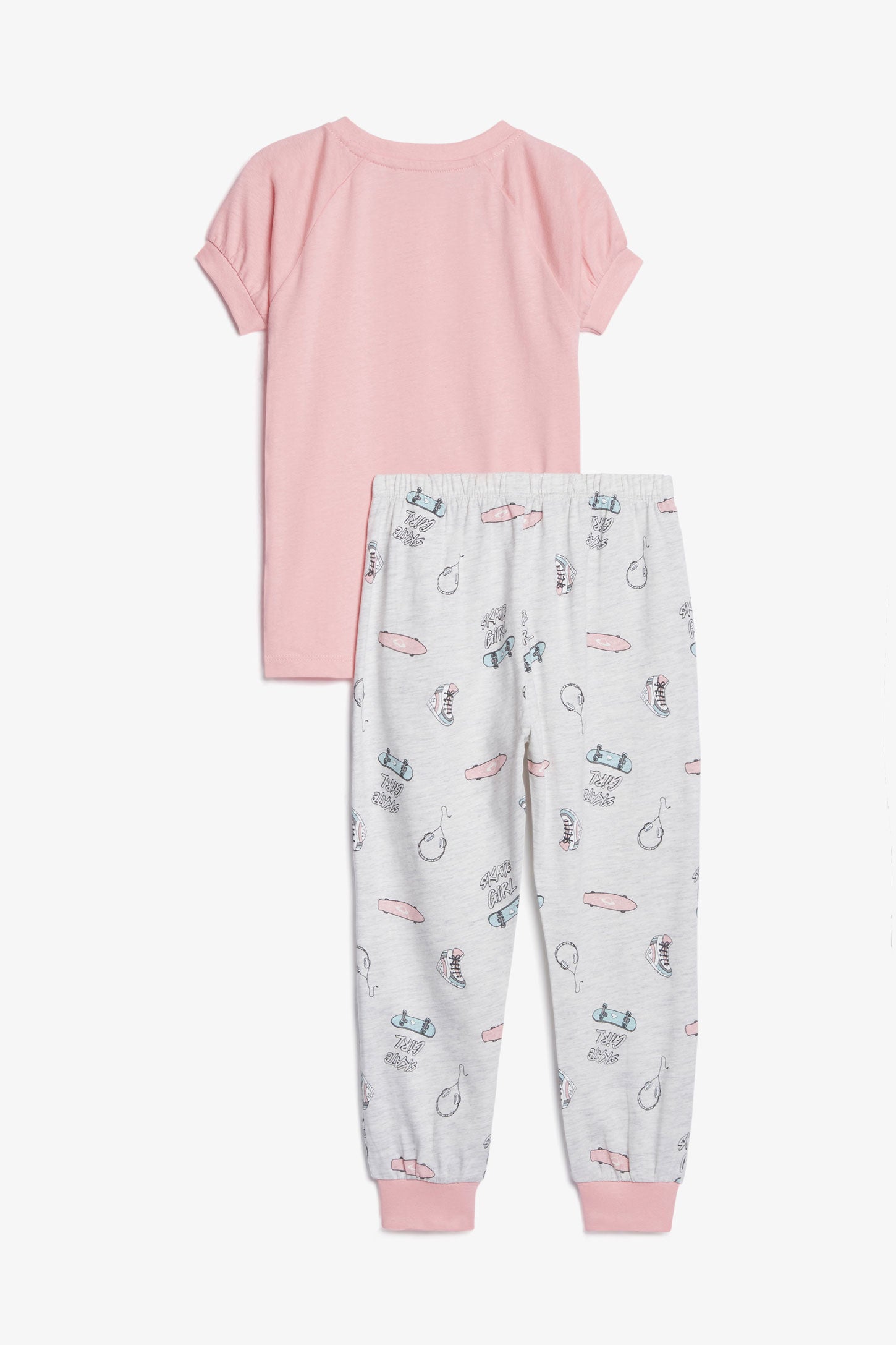 Pyjama 2-pièces en coton, 2/35$ - Enfant fille && ROSE