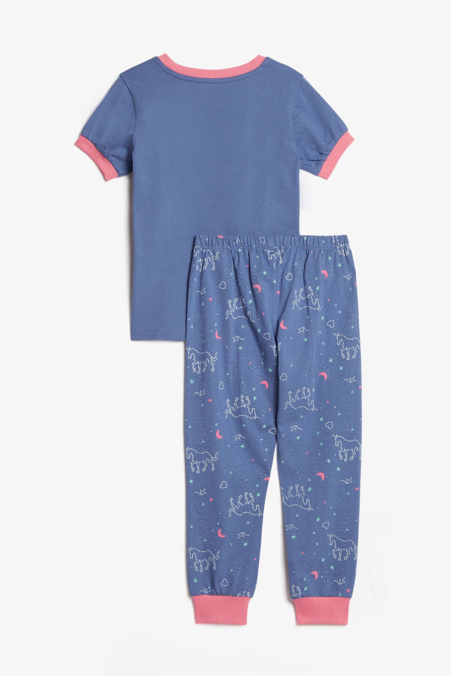 Pyjama 2-pièces en coton, 2/35$ - Enfant fille && MARIN