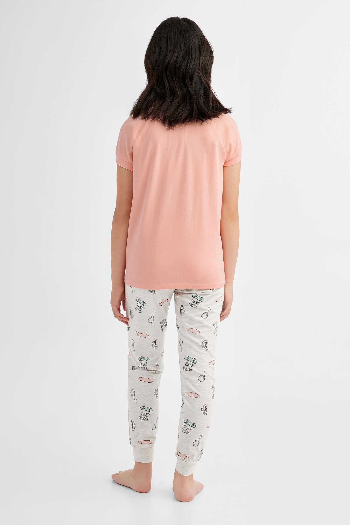 Pyjama 2-pièces en coton, 2/40$ - Ado fille && ROSE