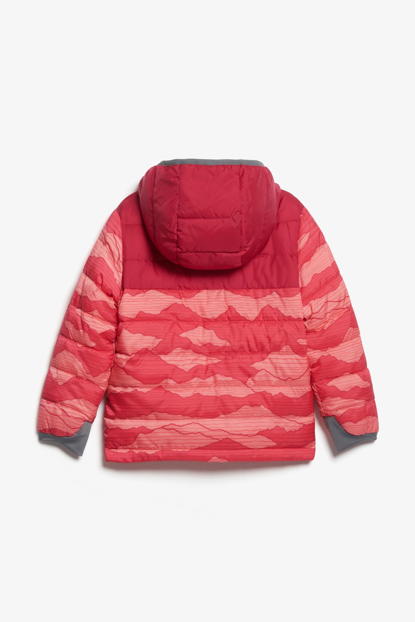 Manteau matelassé en ripstop doublé BM - Enfant fille && ROSE