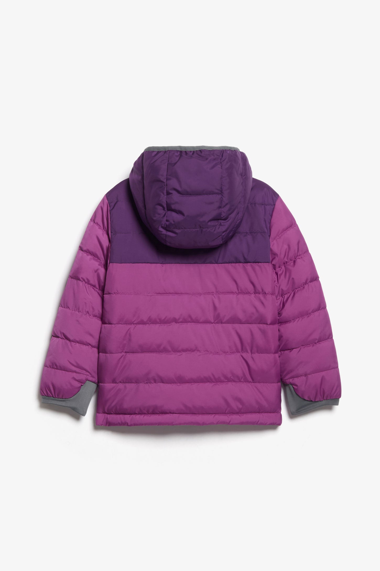 Manteau matelassé en ripstop doublé BM - Enfant fille && MAUVE