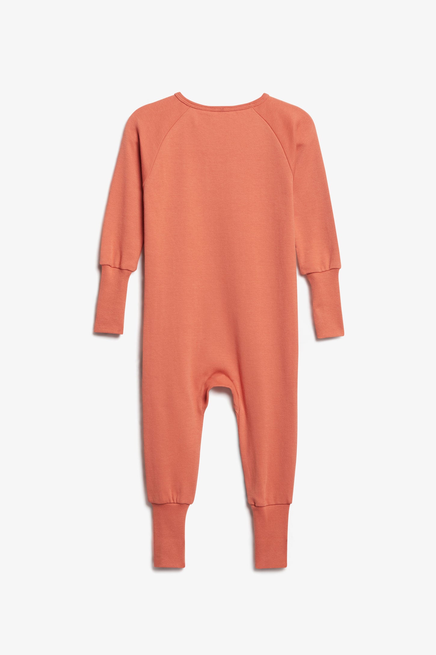 Pyjama 1-pièce en coton bio - Bébé garçon && ORANGE