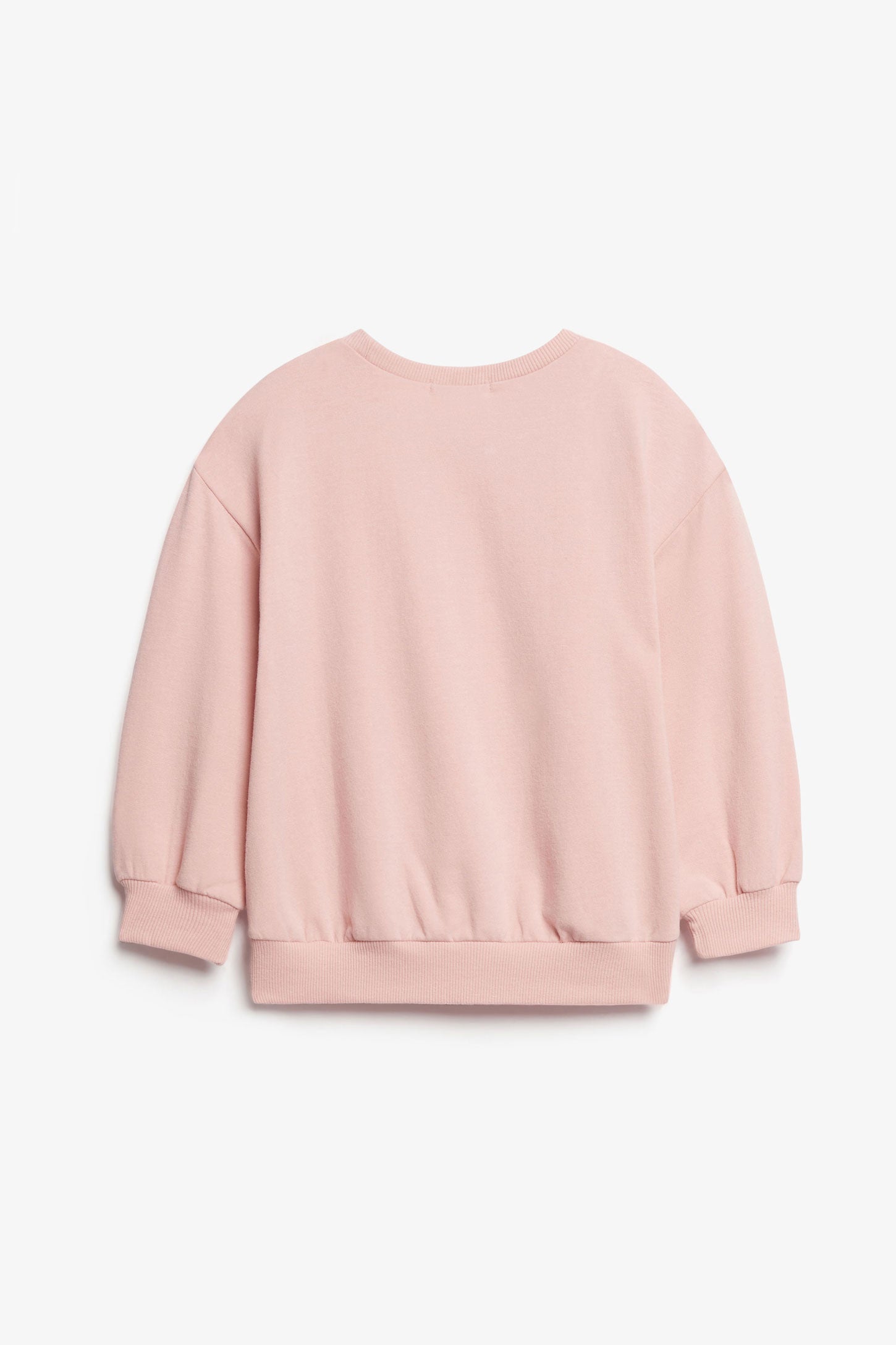 Chandail col rond ouaté - Enfant fille && ROSE