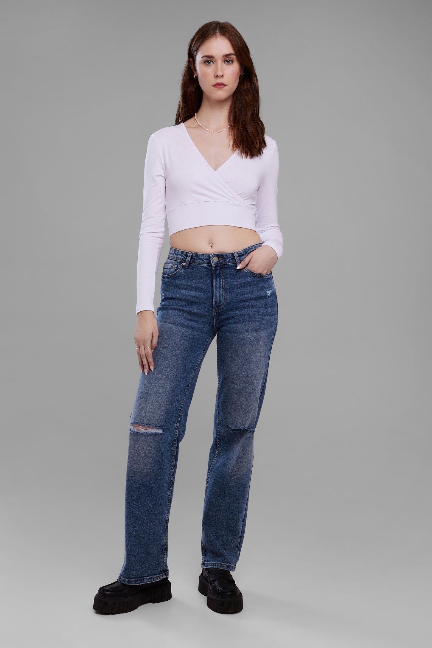 Jeans femme jambe discount droite