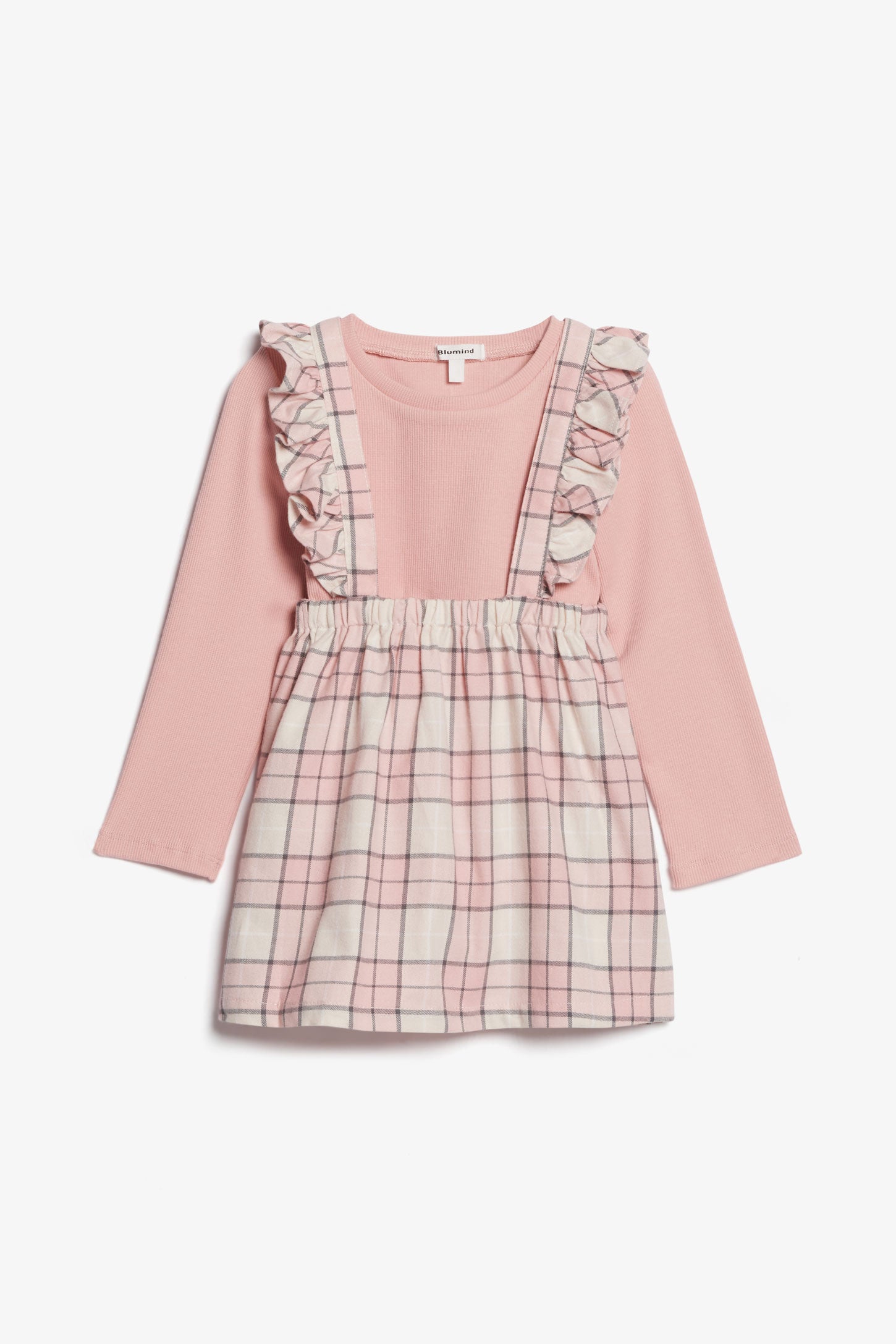 Ensemble 2-pièces robe-tablier, 2T-3T - Bébé fille && ROSE MULTI