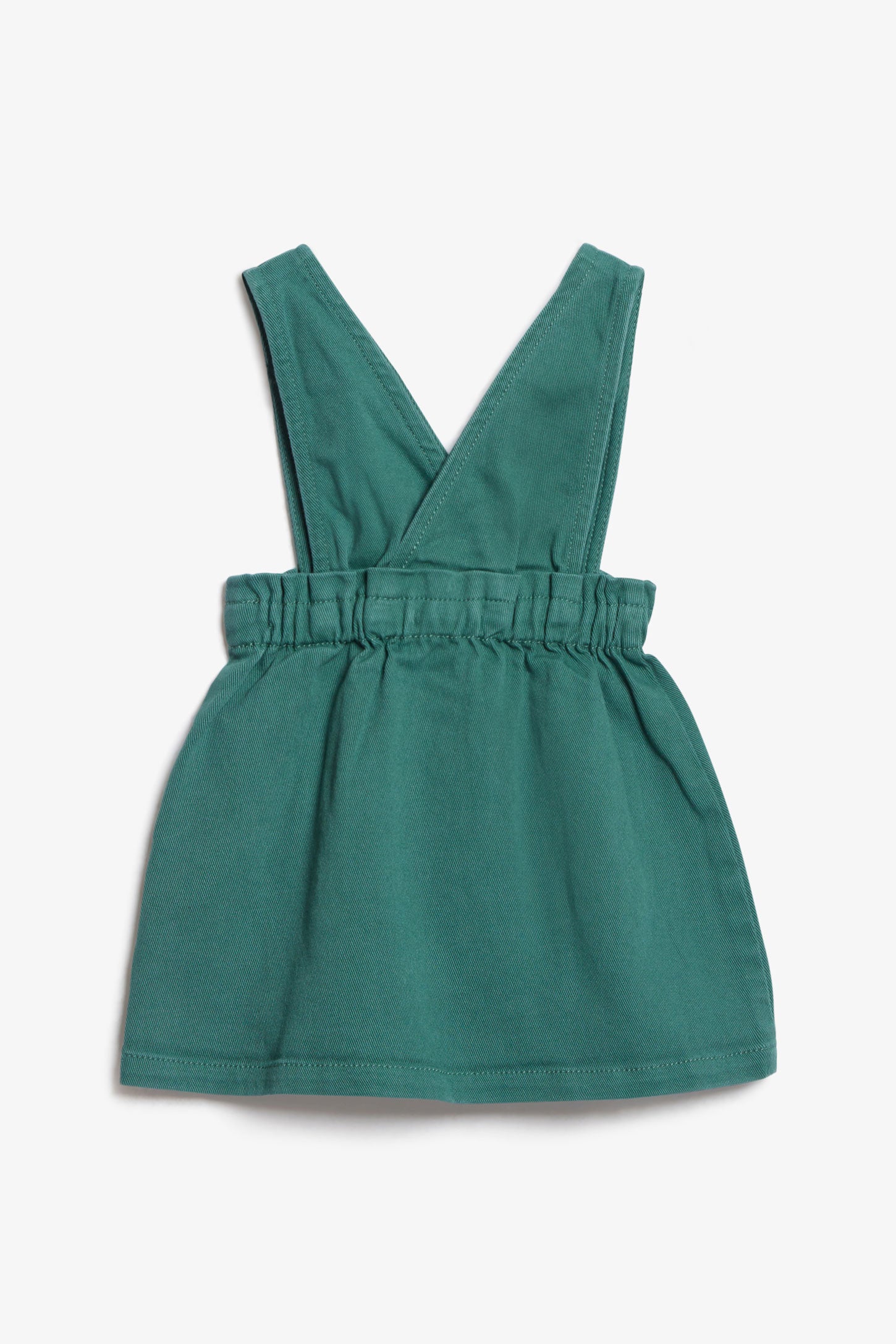 Robe-tablier en jeans, 2T-3T - Bébé fille && VERT