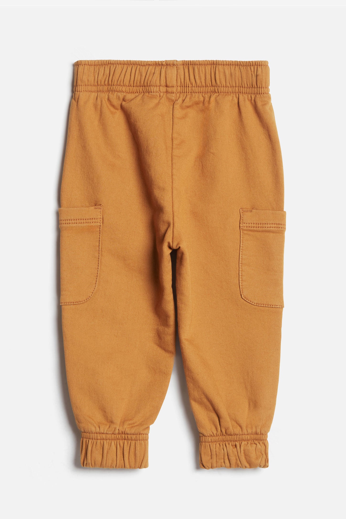 Pantalon jogger cargo en coton ouaté - Bébé garçon && JAUNE