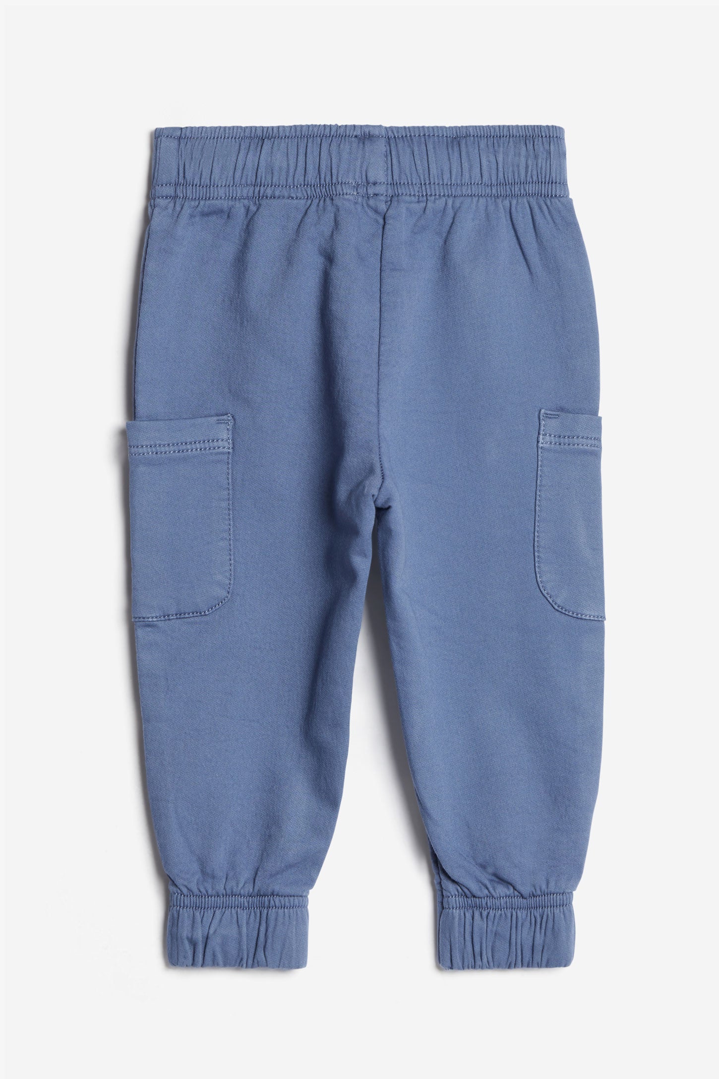 Pantalon jogger cargo en coton ouaté - Bébé garçon && BLEU