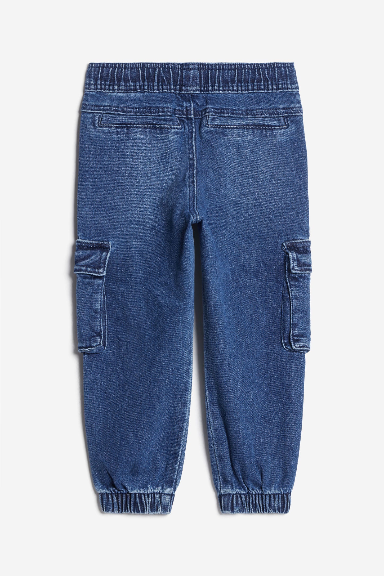 Jogger cargo en jeans - Enfant garçon && DENIM MOYEN