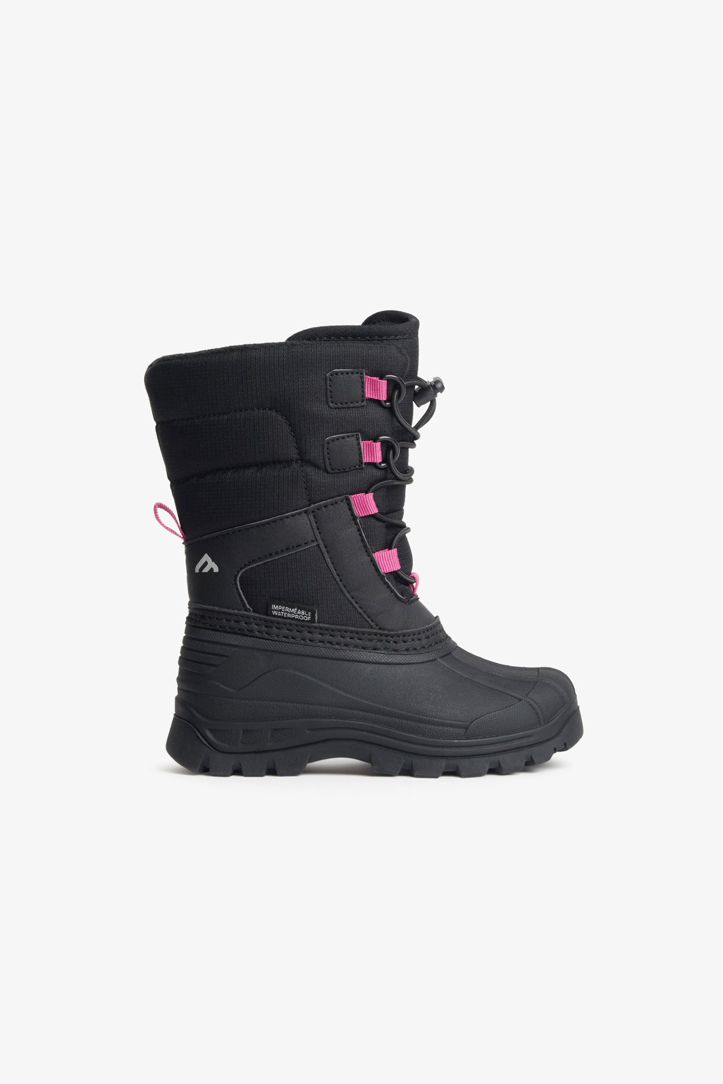 Bottes d'hiver imperméables BM - Enfant fille && NOIR