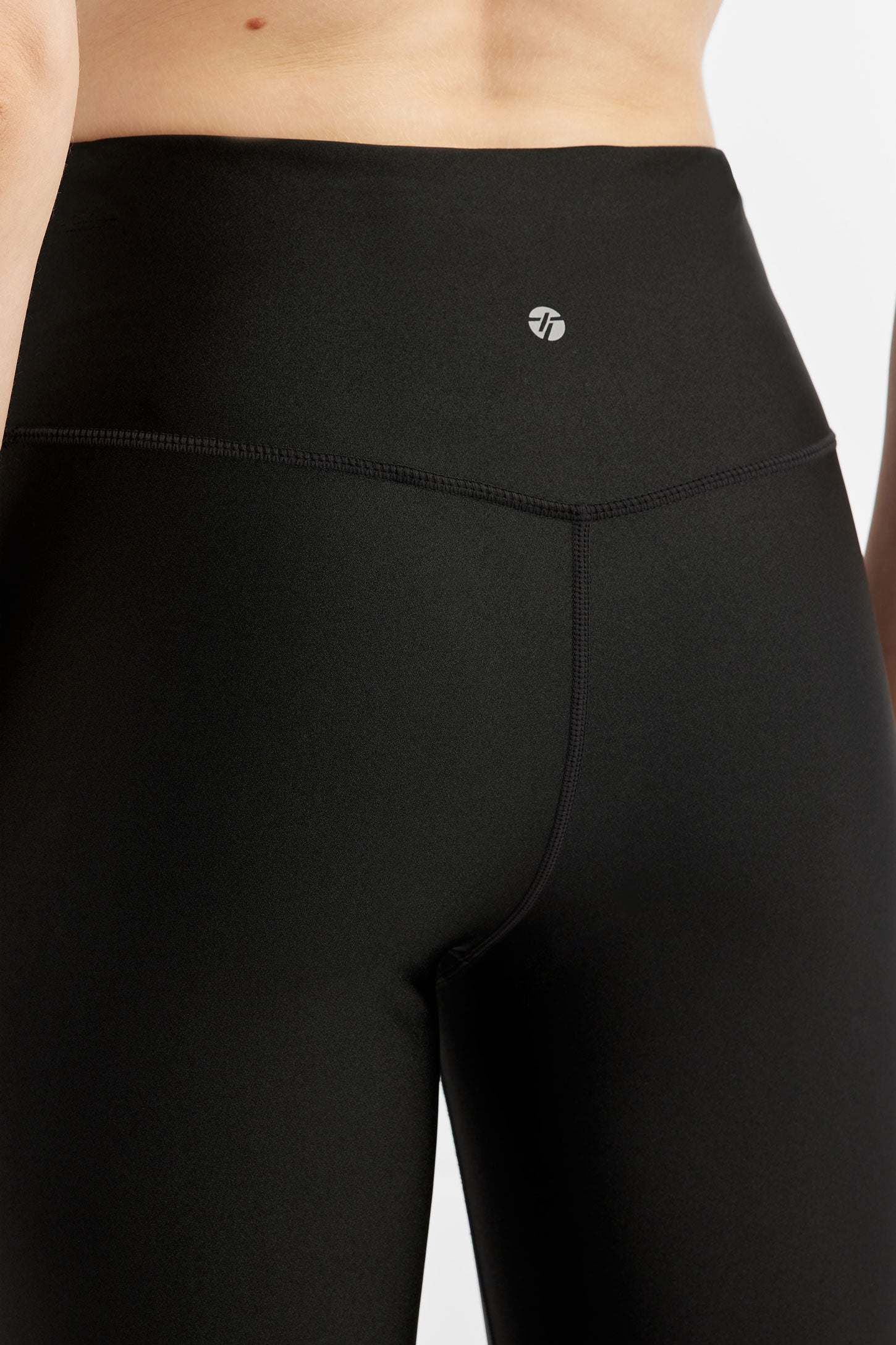 Legging taille haute athlétique 28'' - Femme && NOIR