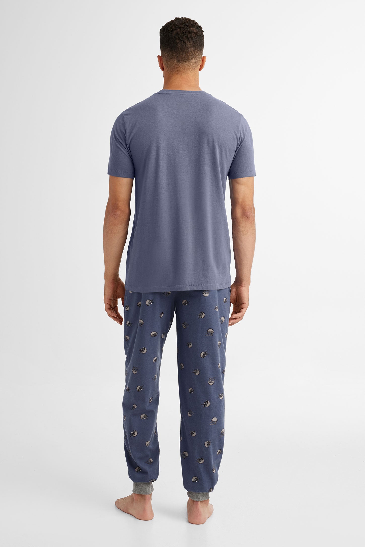 Duos futés, T-shirt pyjama imprimé, 2/40$ - Homme && MARIN