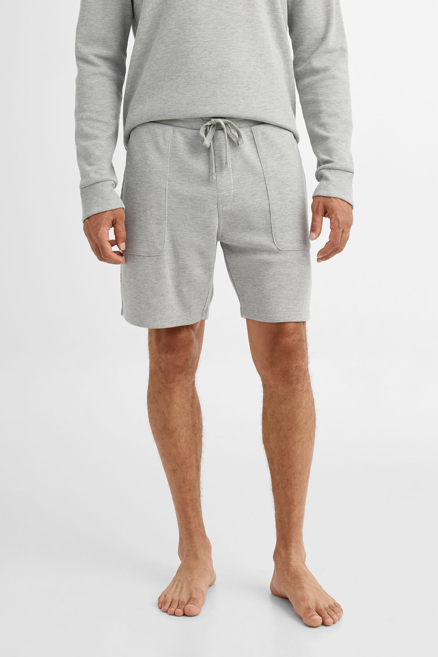 Short pyjama - Homme && GRIS MIXTE