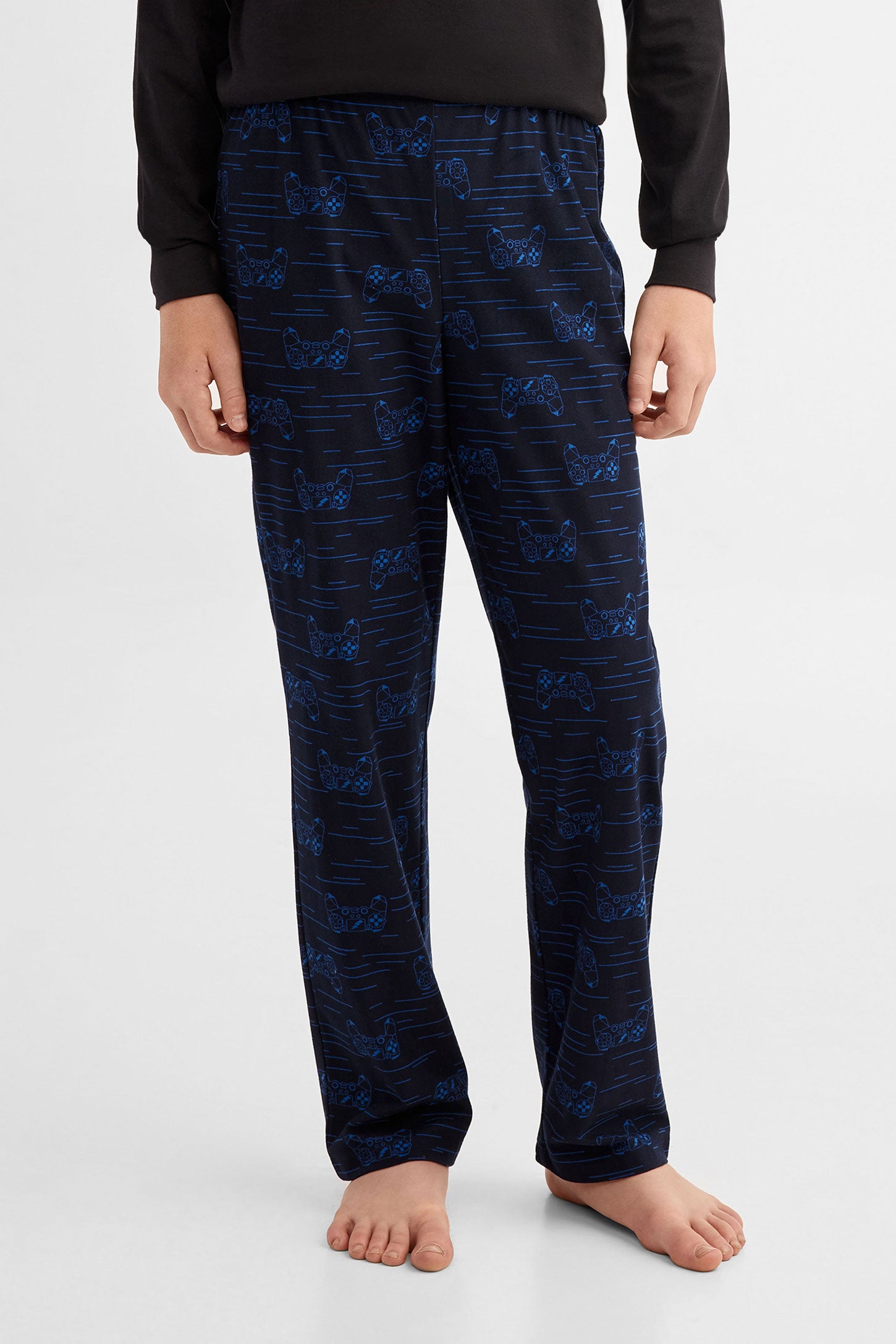 Pantalon pyjama - Ado garçon && COMBO NOIR