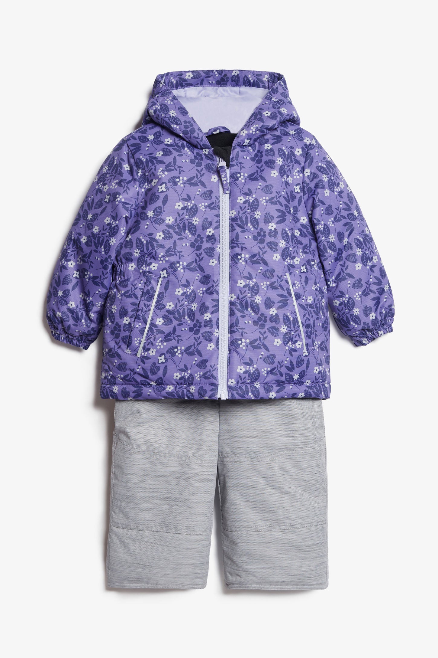 Prix pop, Habit de neige 2-pièces, 2T-3T - Bébé fille && MAUVE