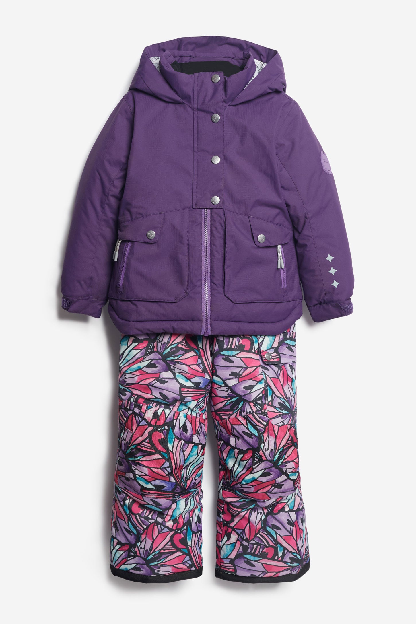 Habit de neige 2-pièces - Enfant fille && MAUVE